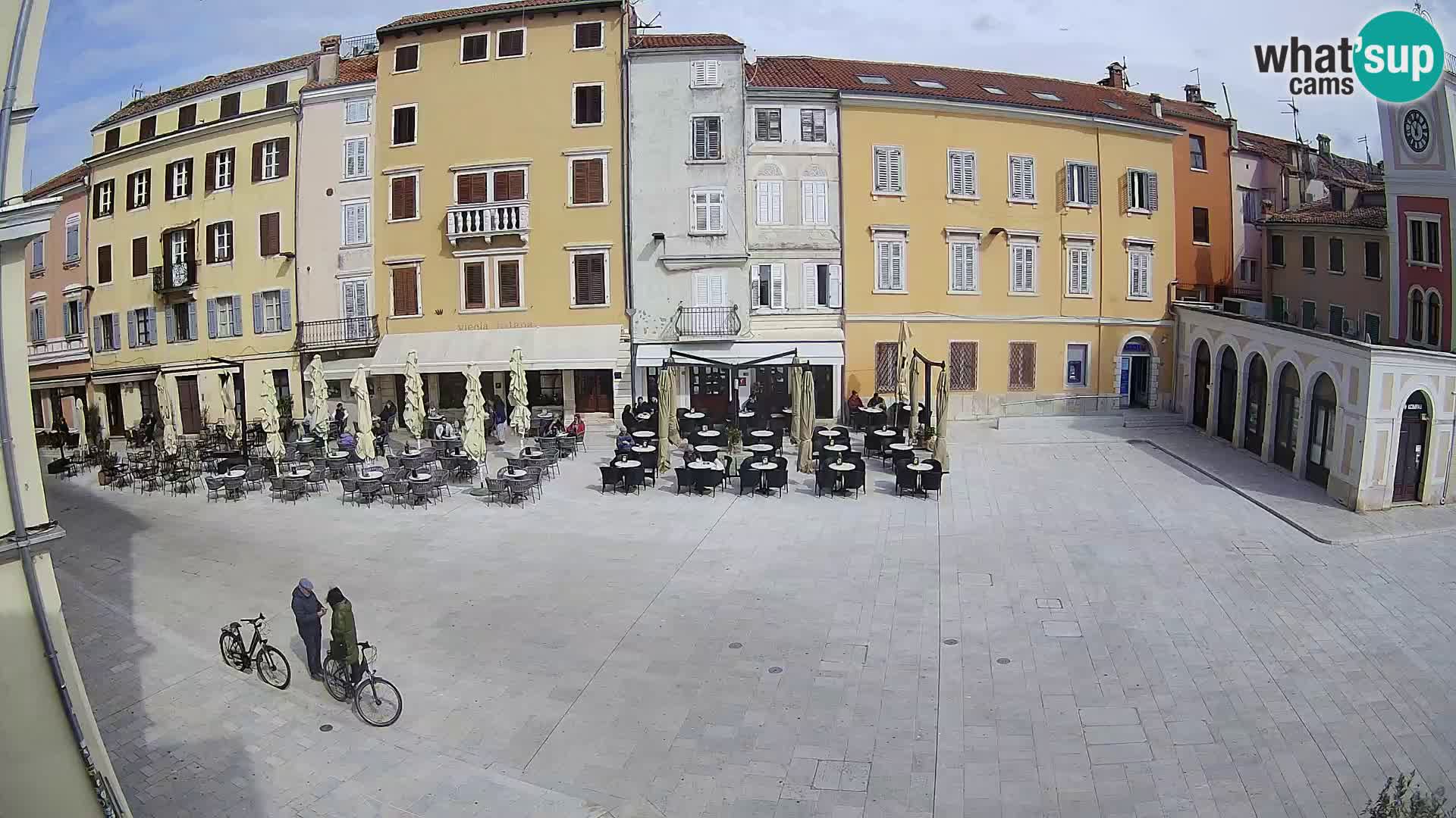 Spletna kamera Rovinj Center – Glavni trg