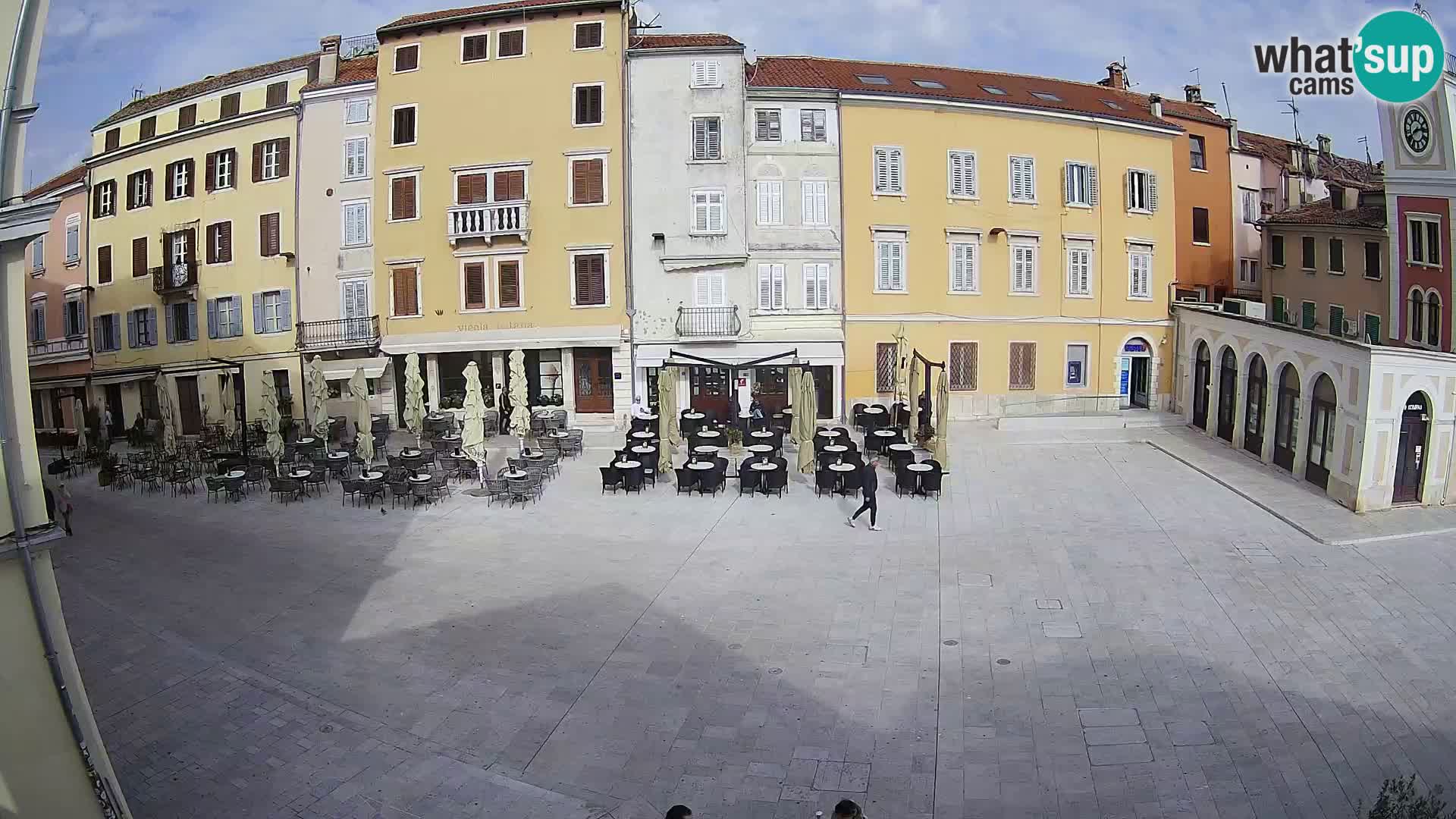 Webcam Rovinj Zentrum – Hauptplatz in Echtzeit