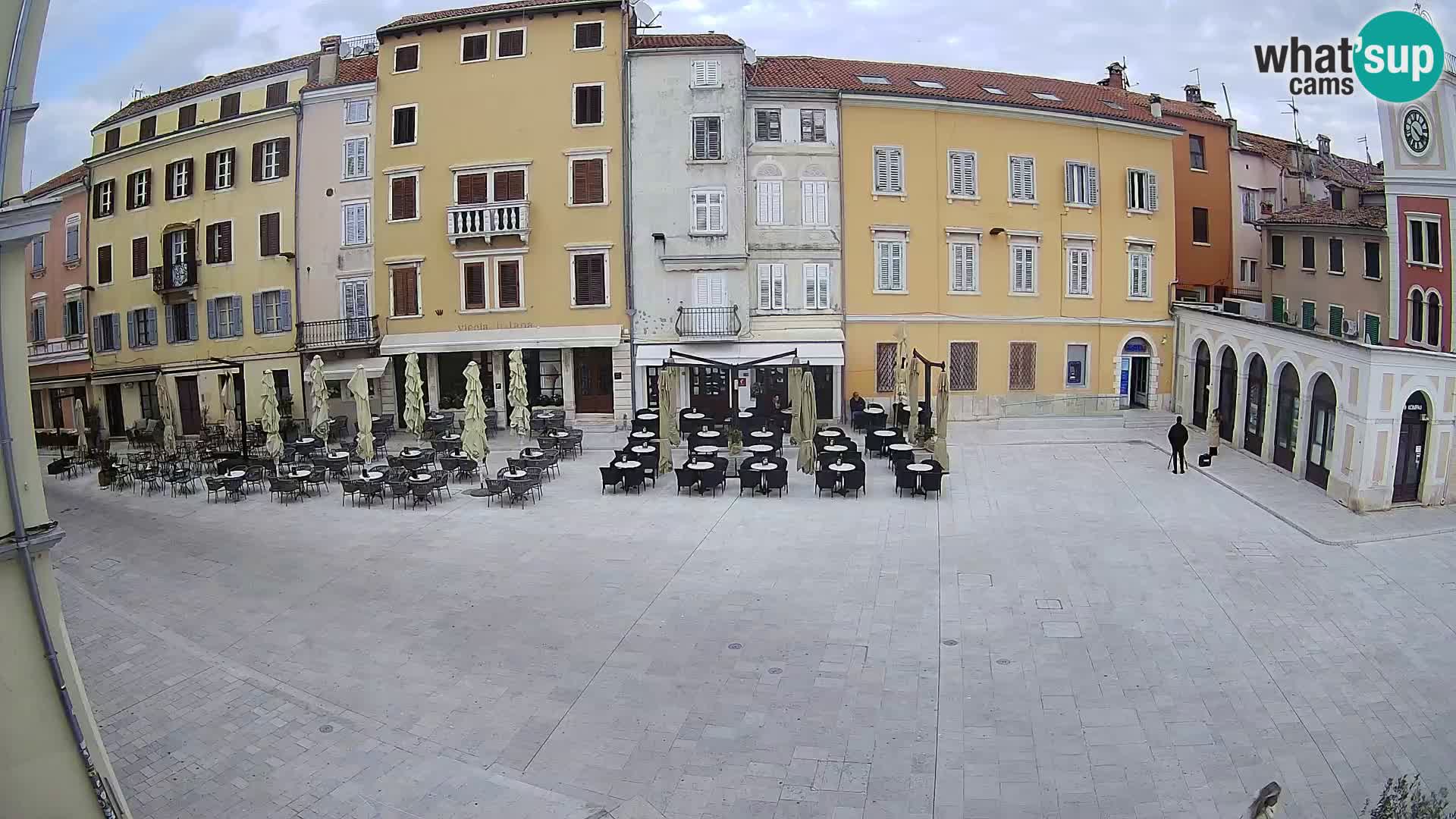 Webcam Rovinj Centre – Place Principale