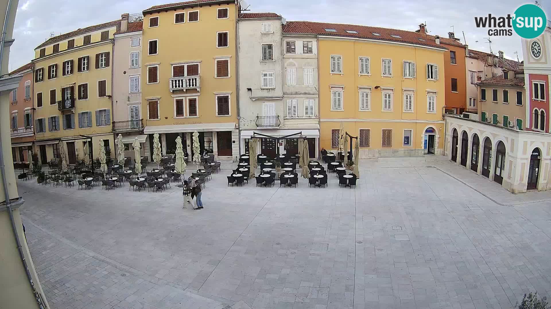 Webcam Rovinj Center – Plaza Principal