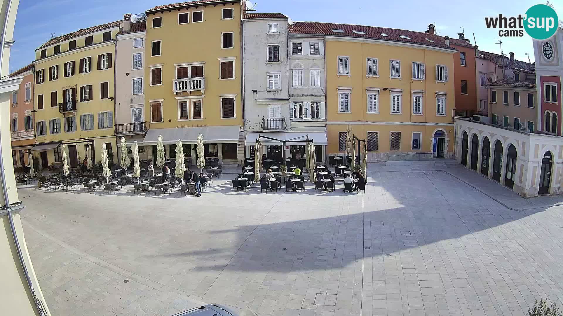 Rovinj Center Webcam – Main Square