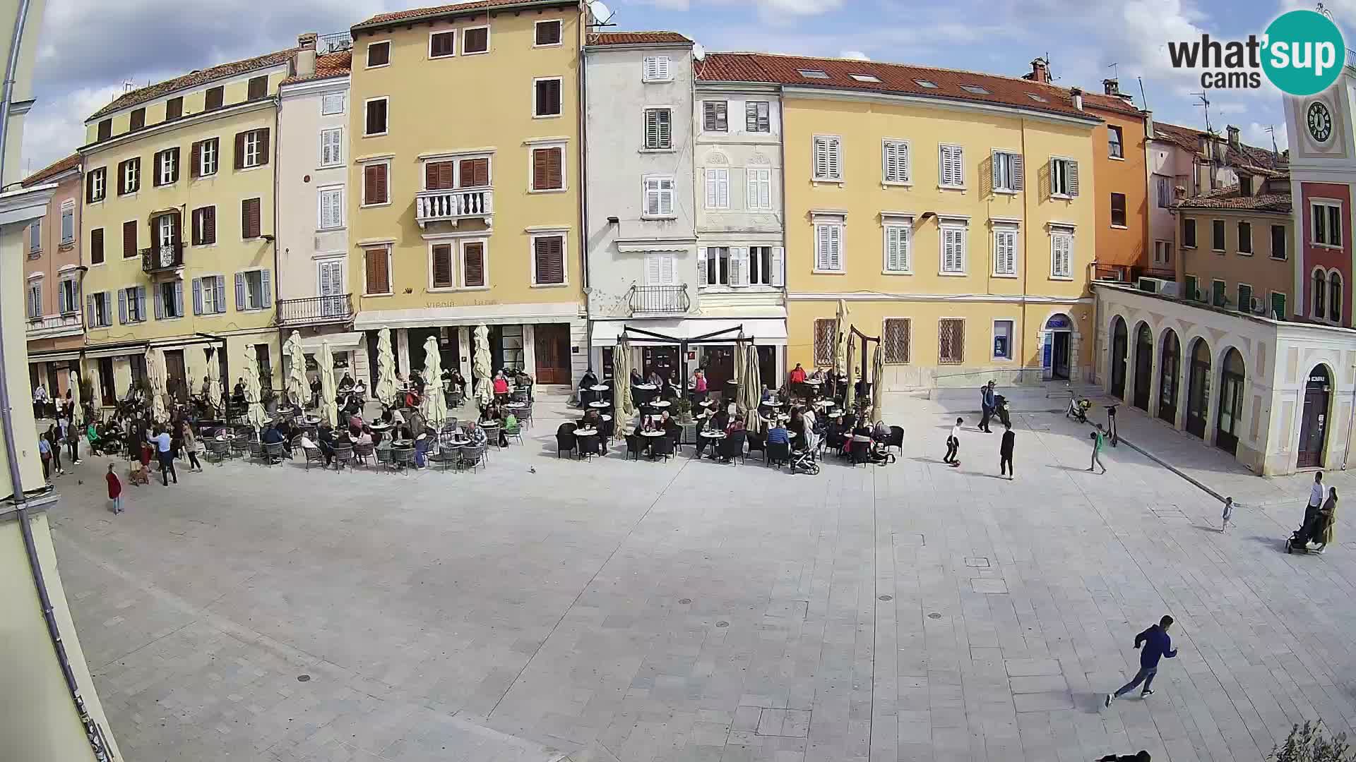 Webcam Rovinj Center – Plaza Principal