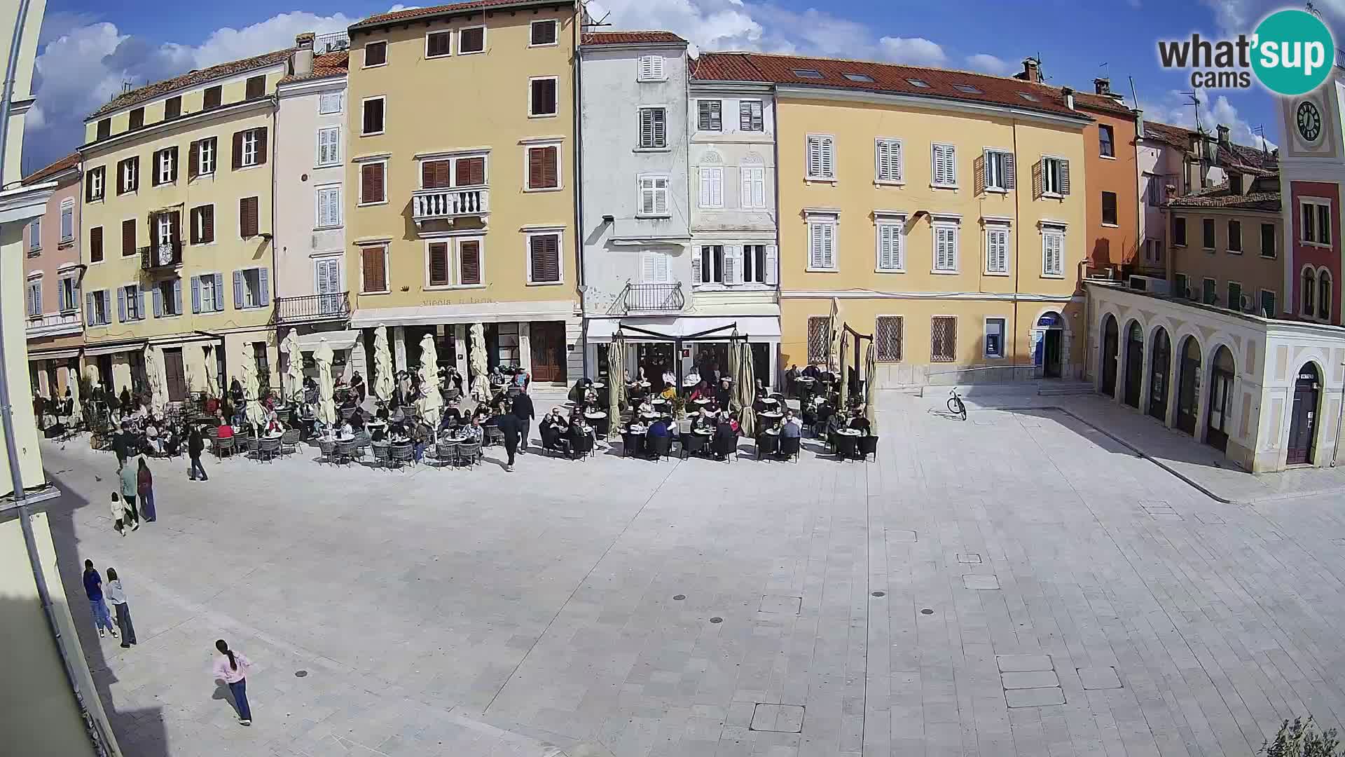 Rovinj Center Webcam – Main Square