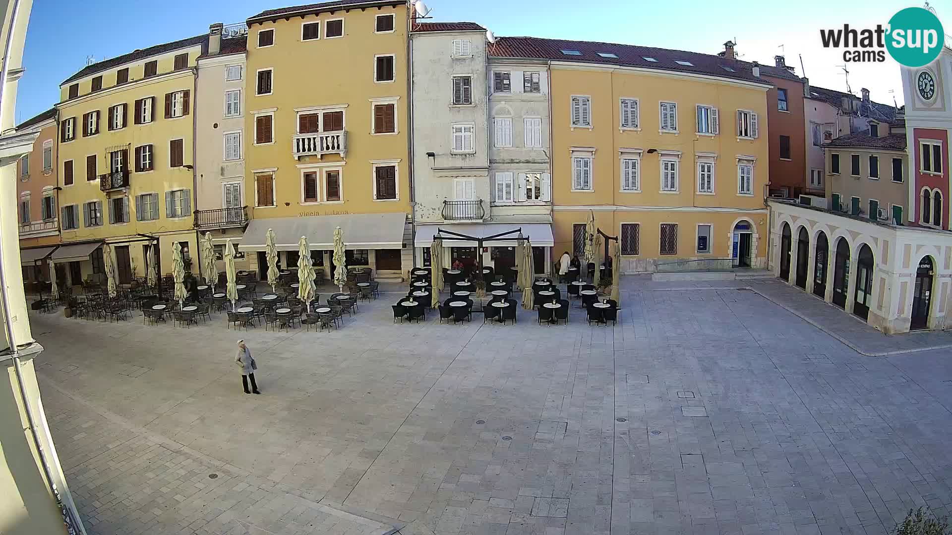 Webcam Rovinj Centar – glavni trg