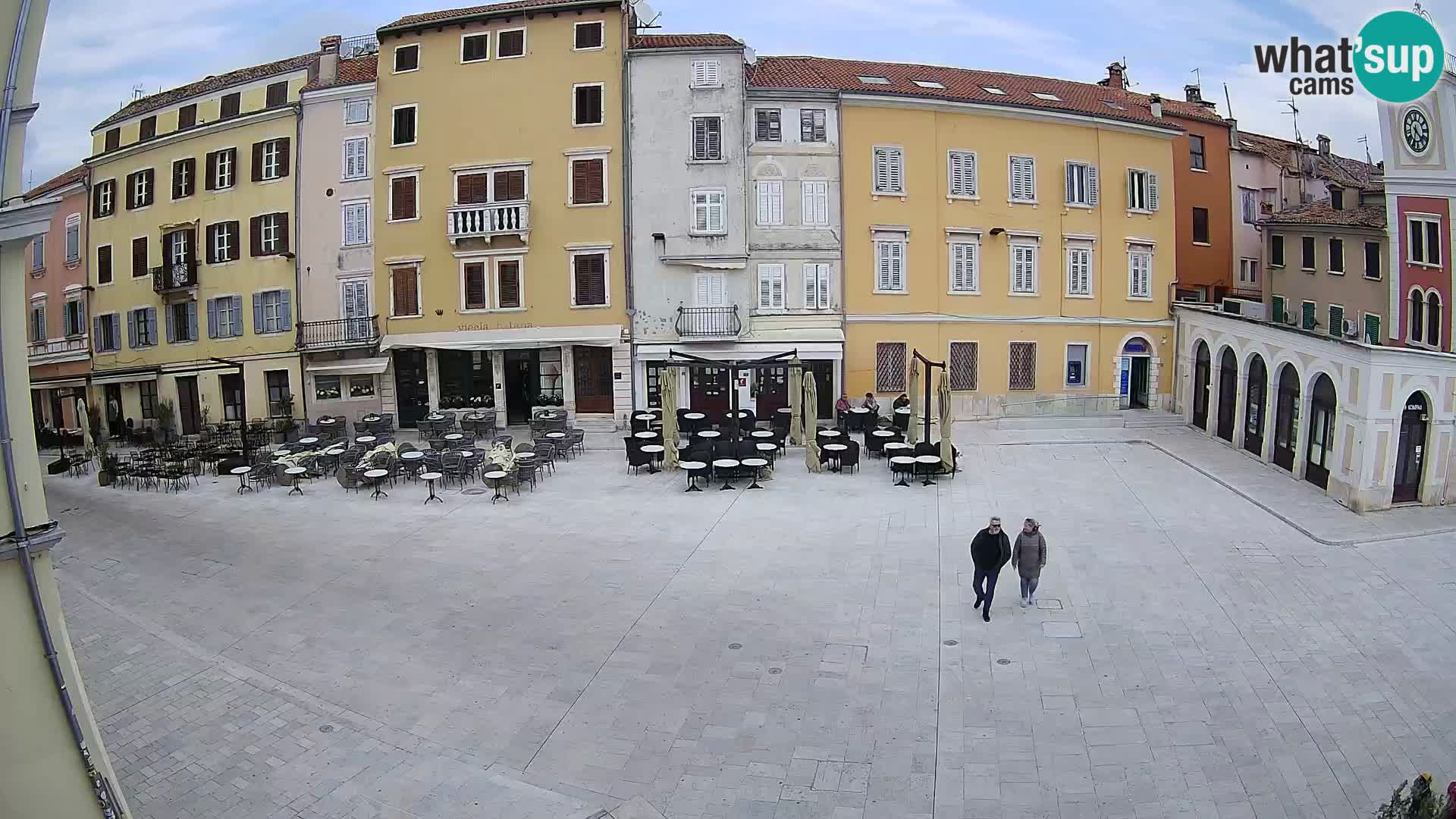 Rovinj Center Webcam – Main Square