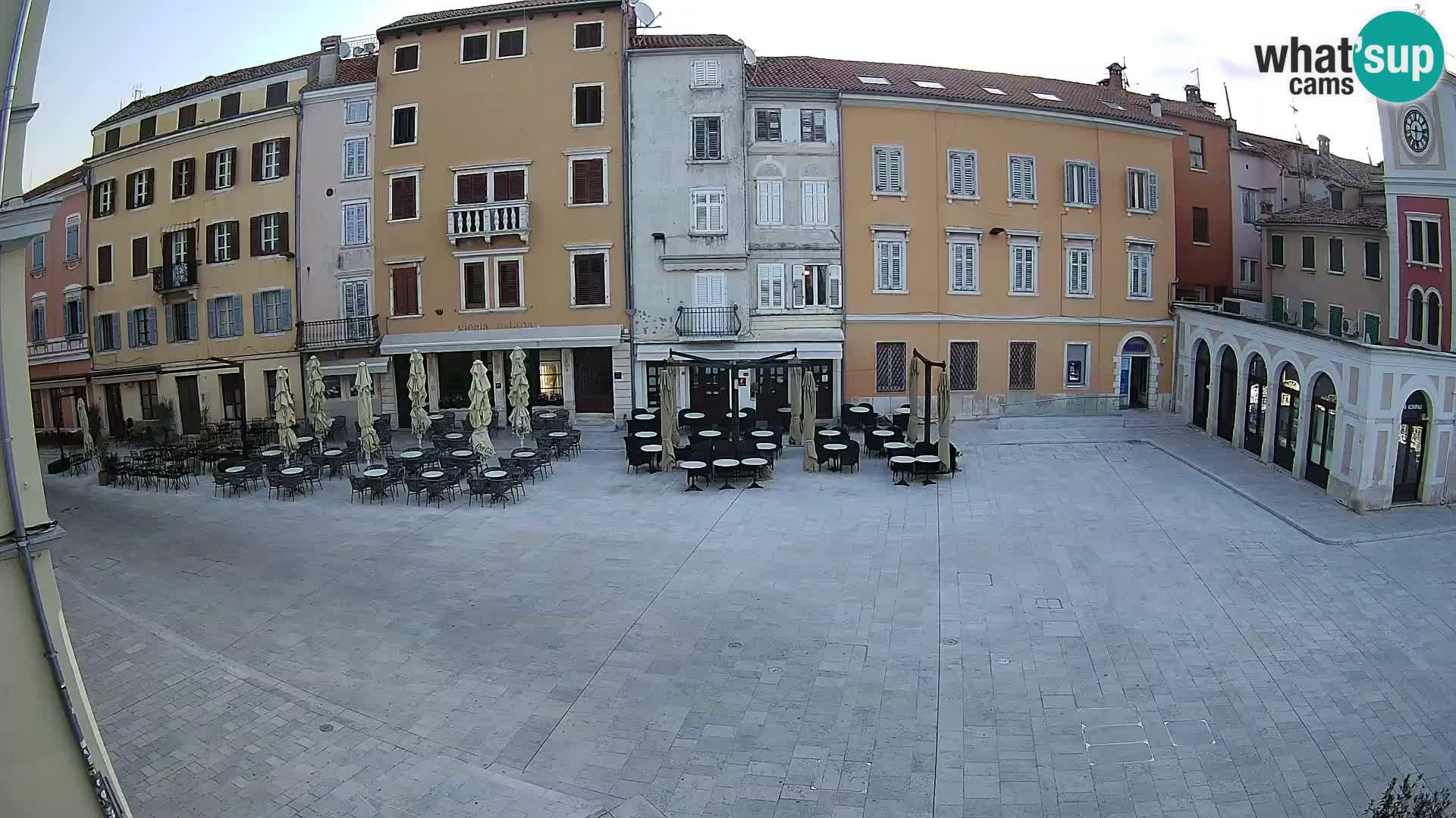 Rovinj Center Webcam – Main Square