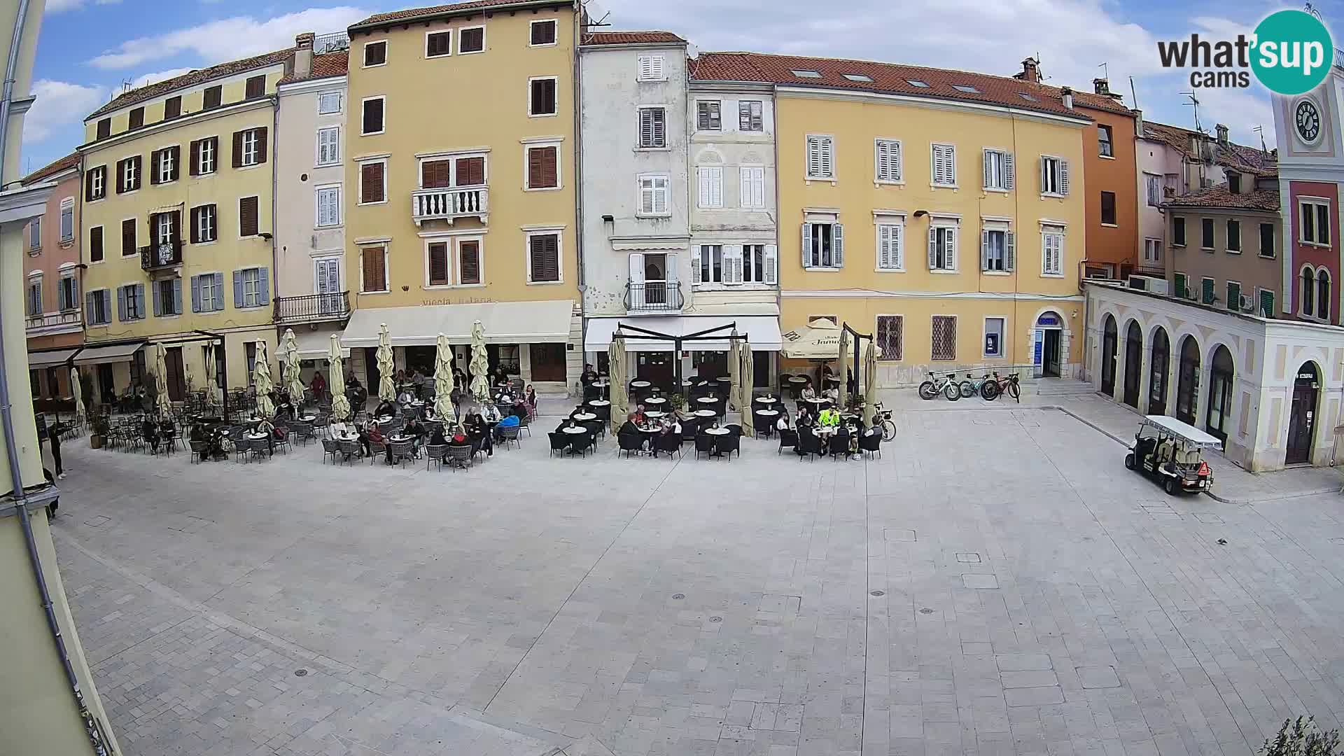 Webcam Rovinj Centre – Place Principale