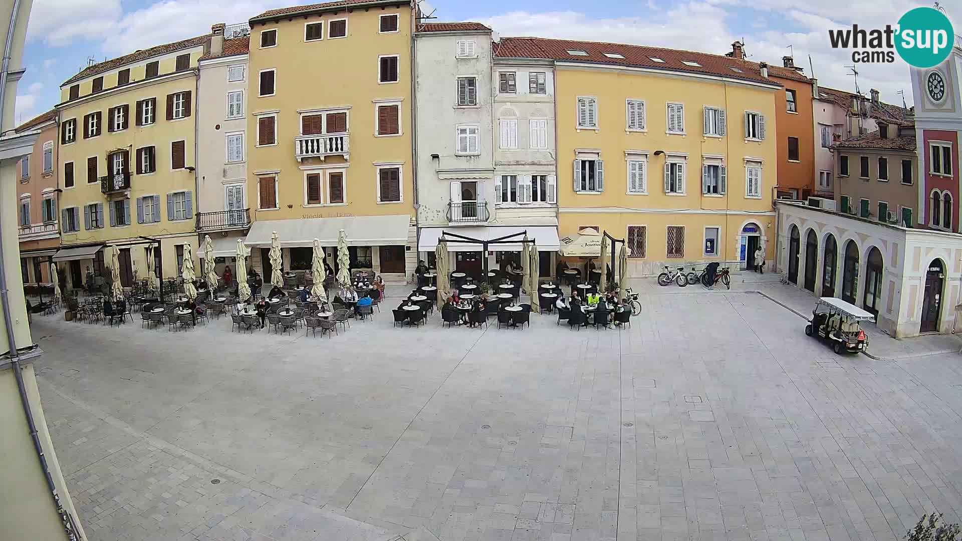 Webcam Rovinj Zentrum – Hauptplatz in Echtzeit