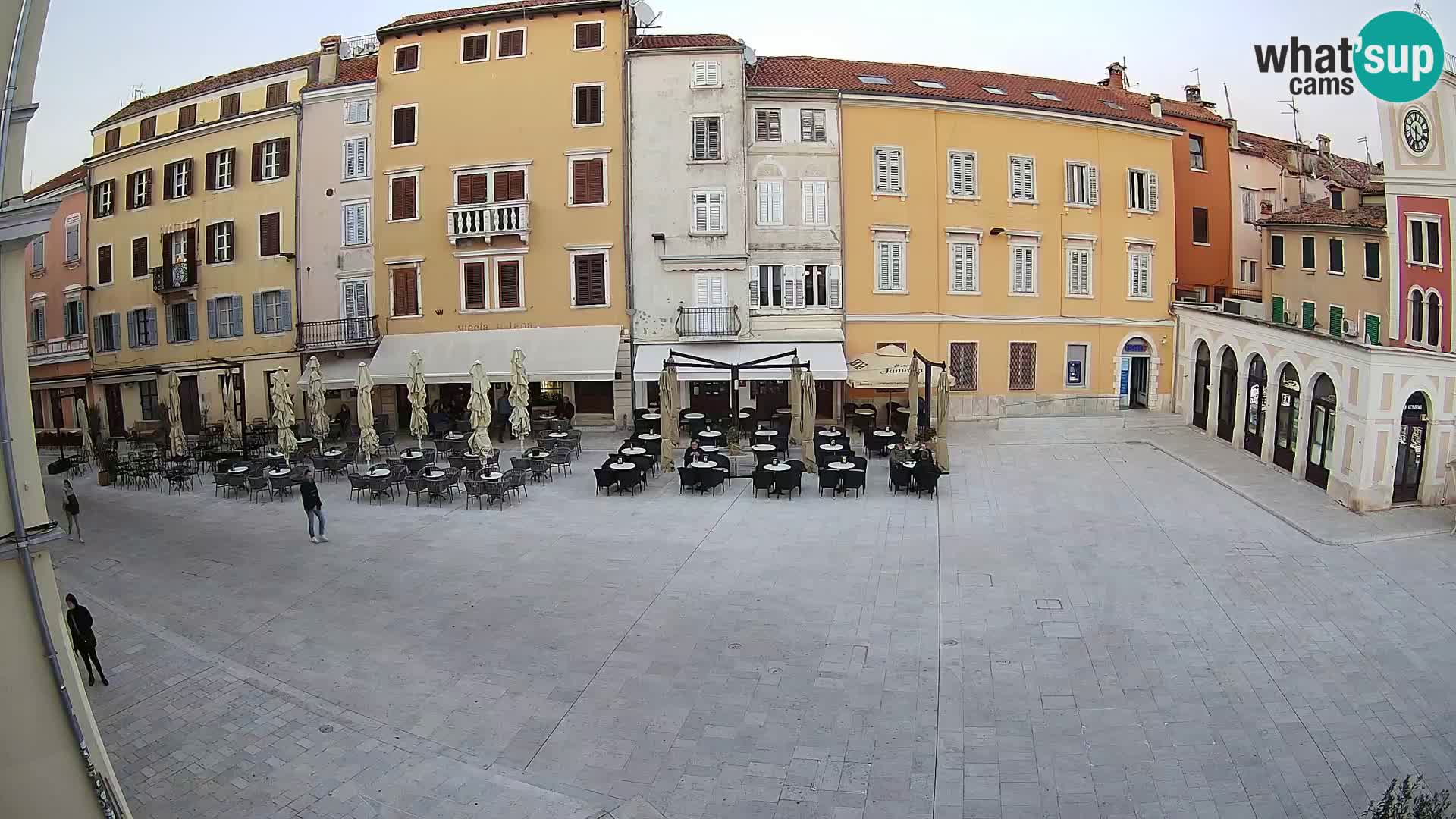Webcam Rovinj Center – Plaza Principal