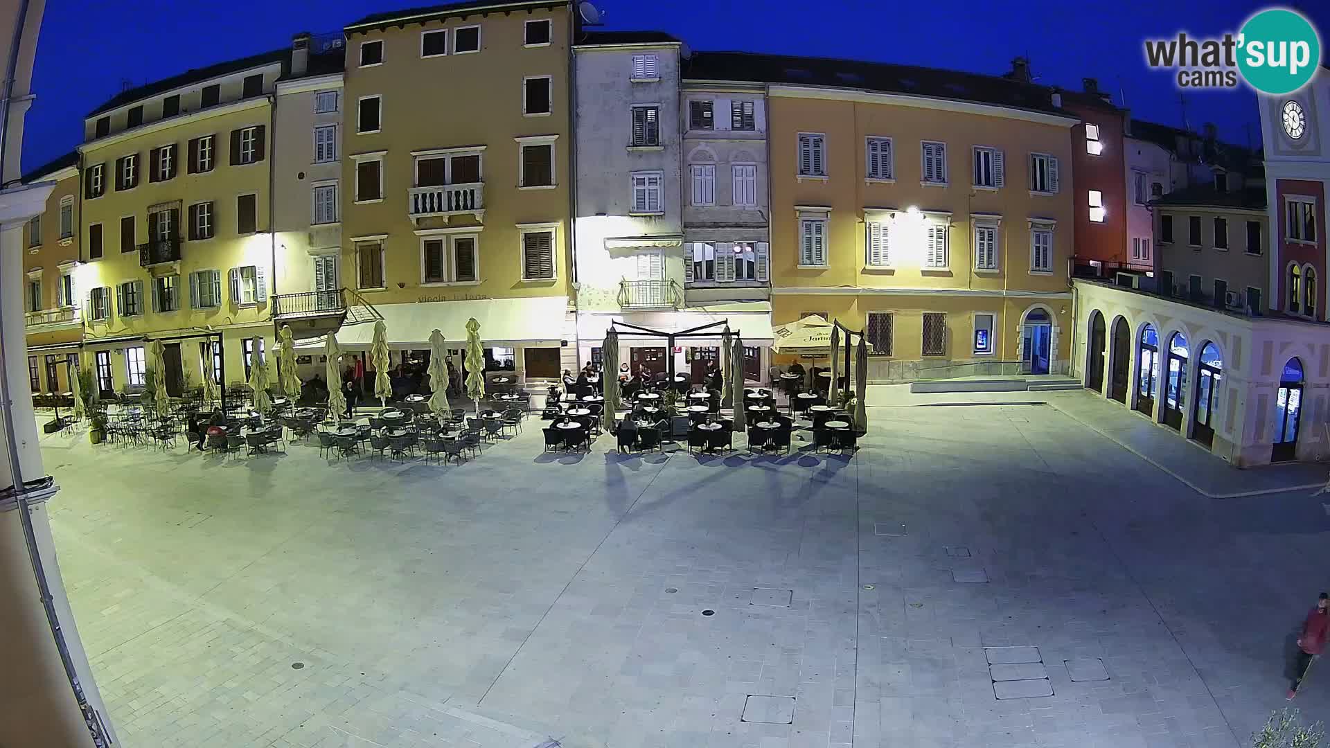 Webcam Rovinj Center – Plaza Principal