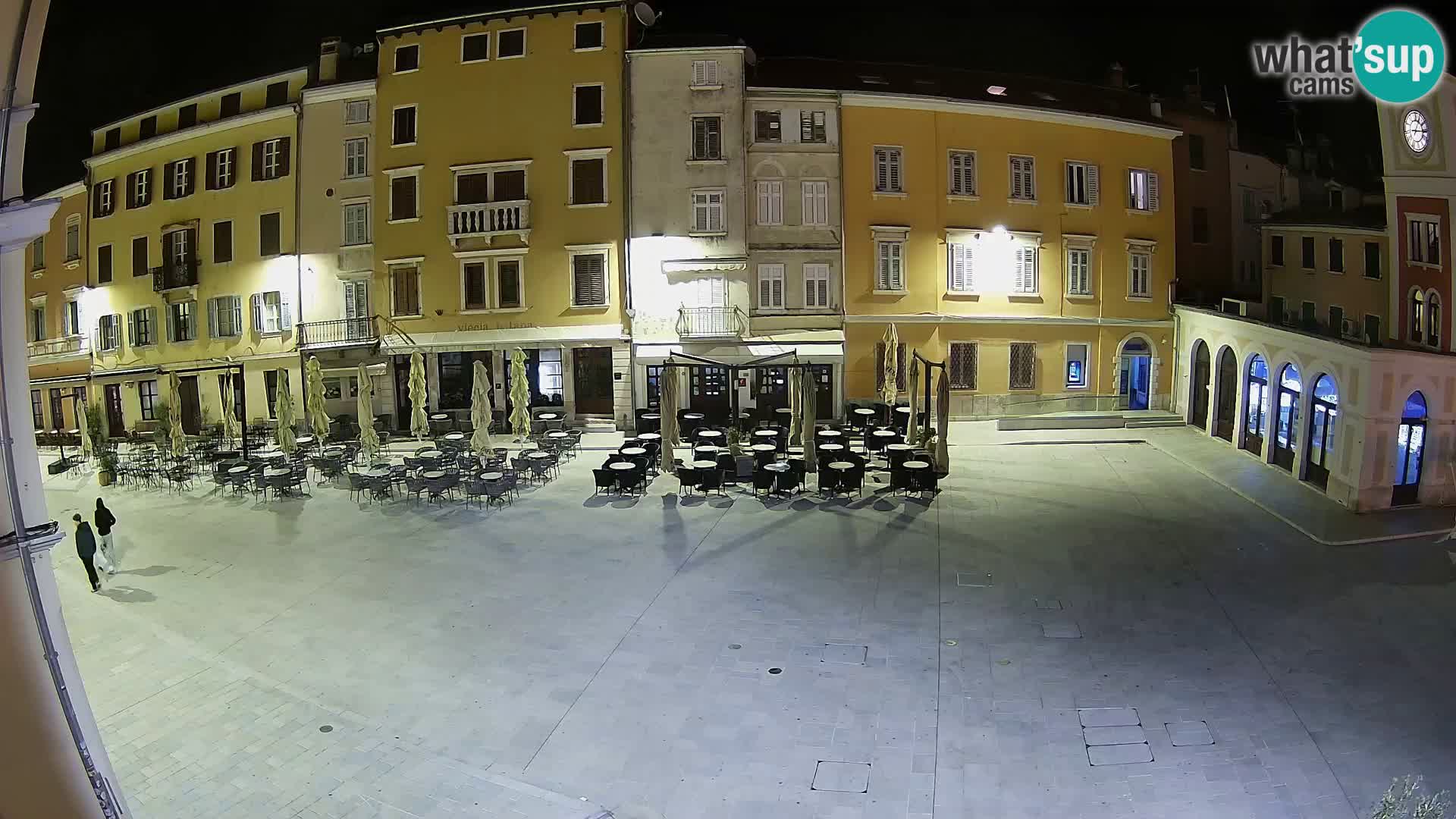 Webcam Rovinj Zentrum – Hauptplatz in Echtzeit