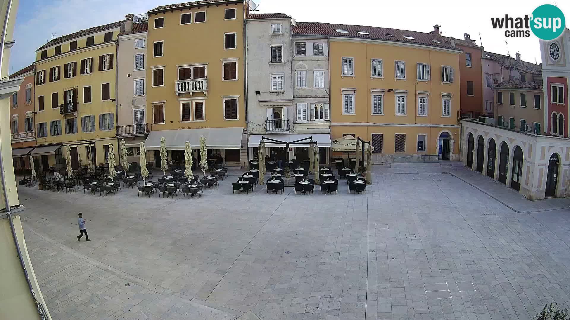 Webcam Rovinj Center – Plaza Principal