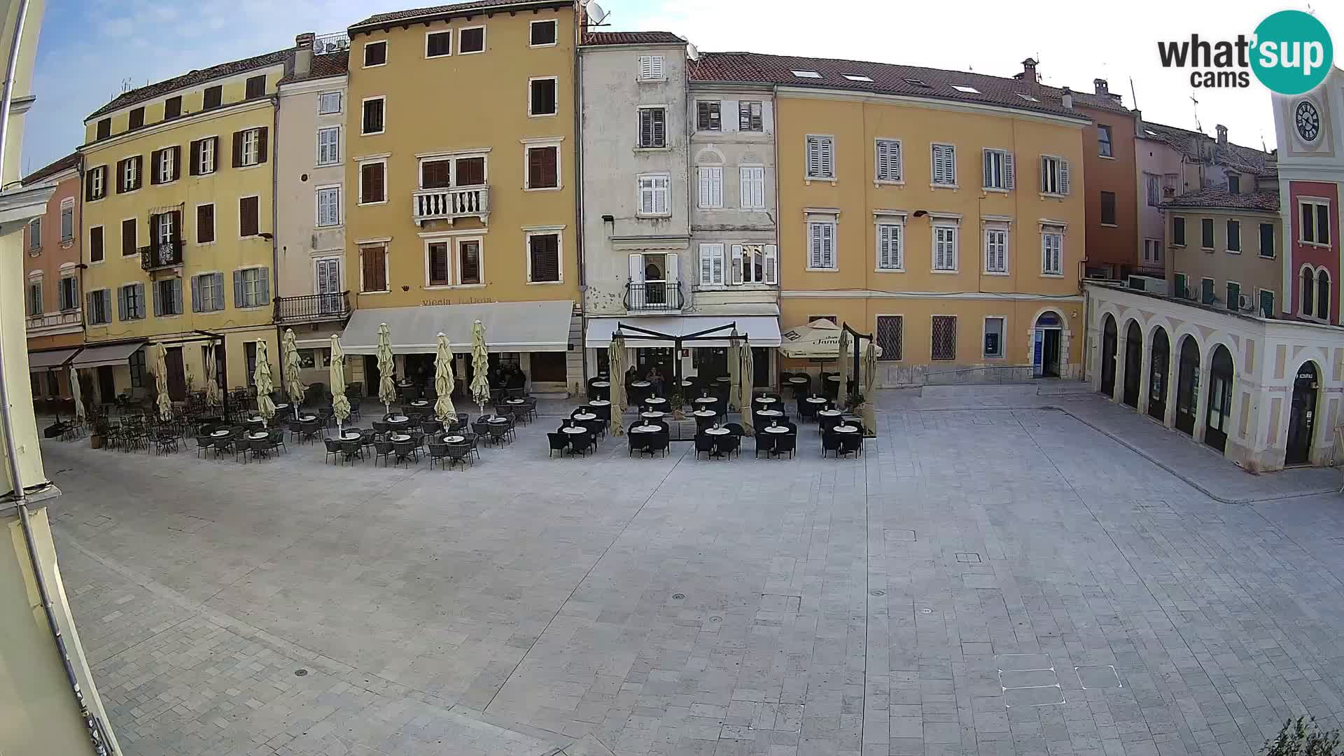 Webcam Rovinj Center – Plaza Principal
