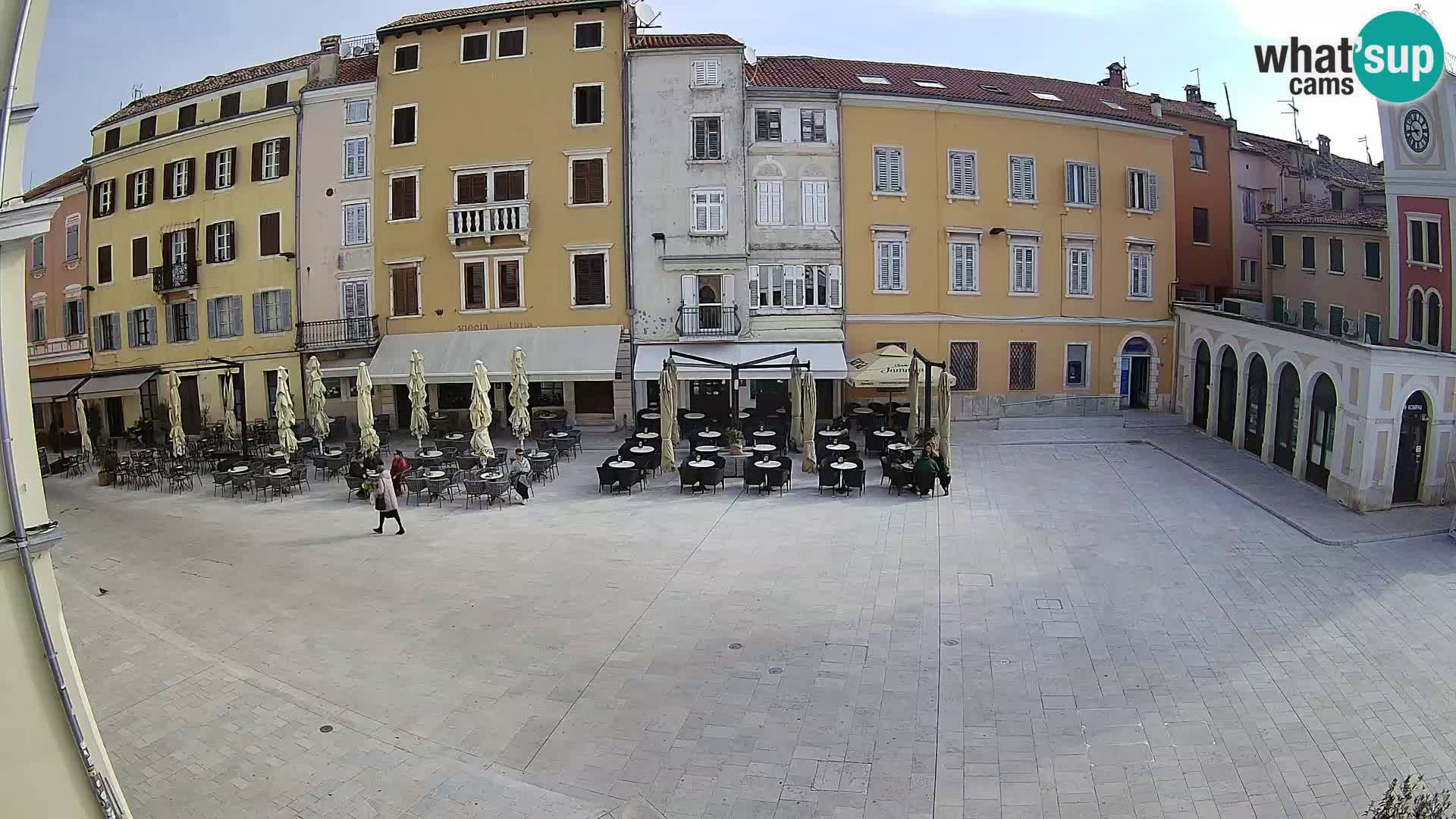 Webcam Rovigno Centro – Piazza Centrale