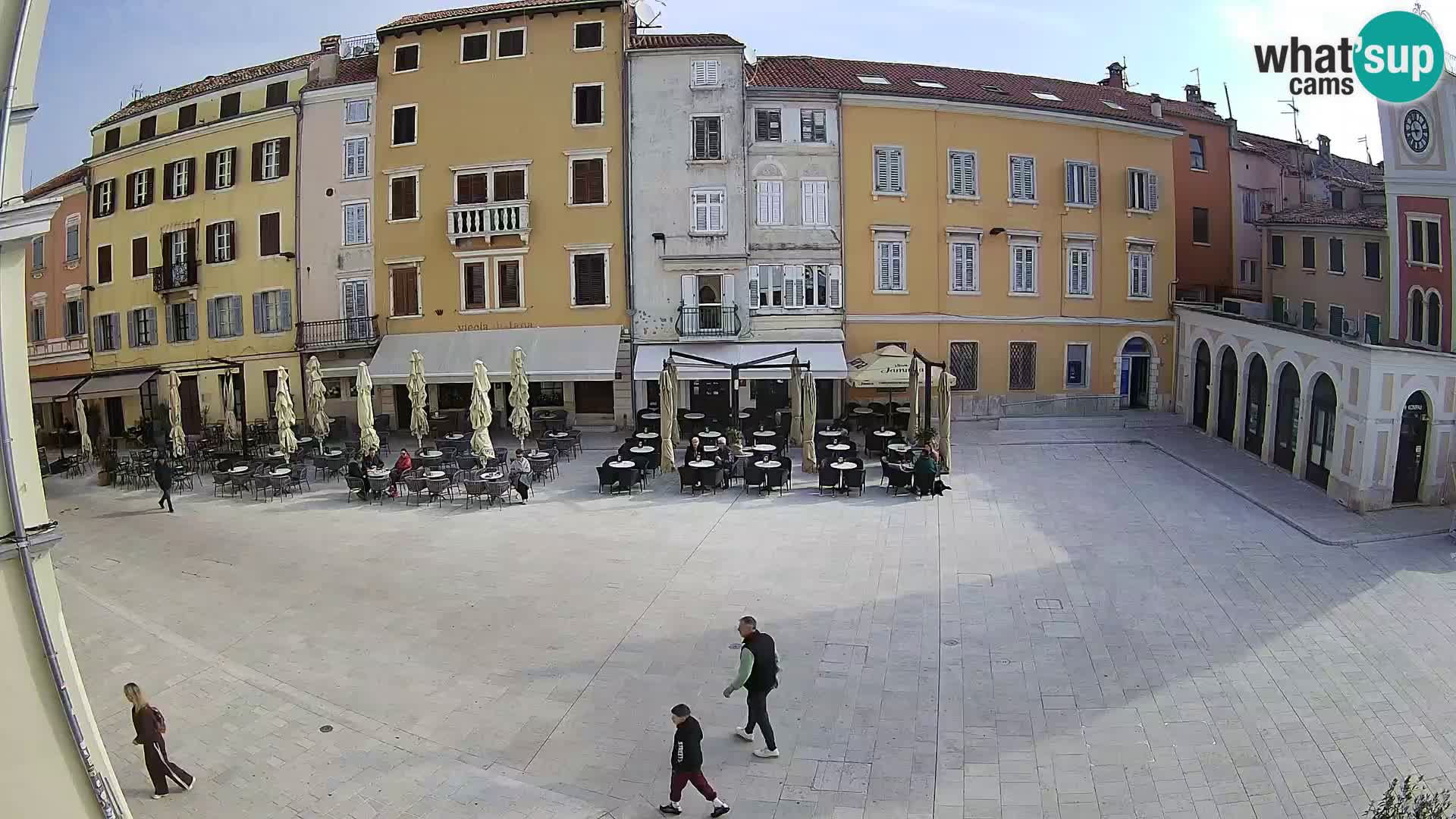 Webcam Rovinj Center – Plaza Principal