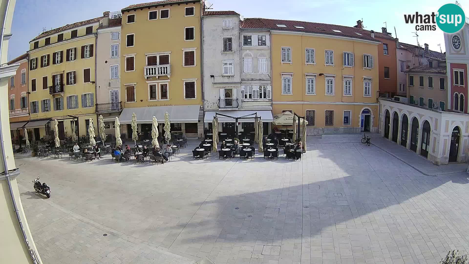 Webcam Rovinj Center – Plaza Principal