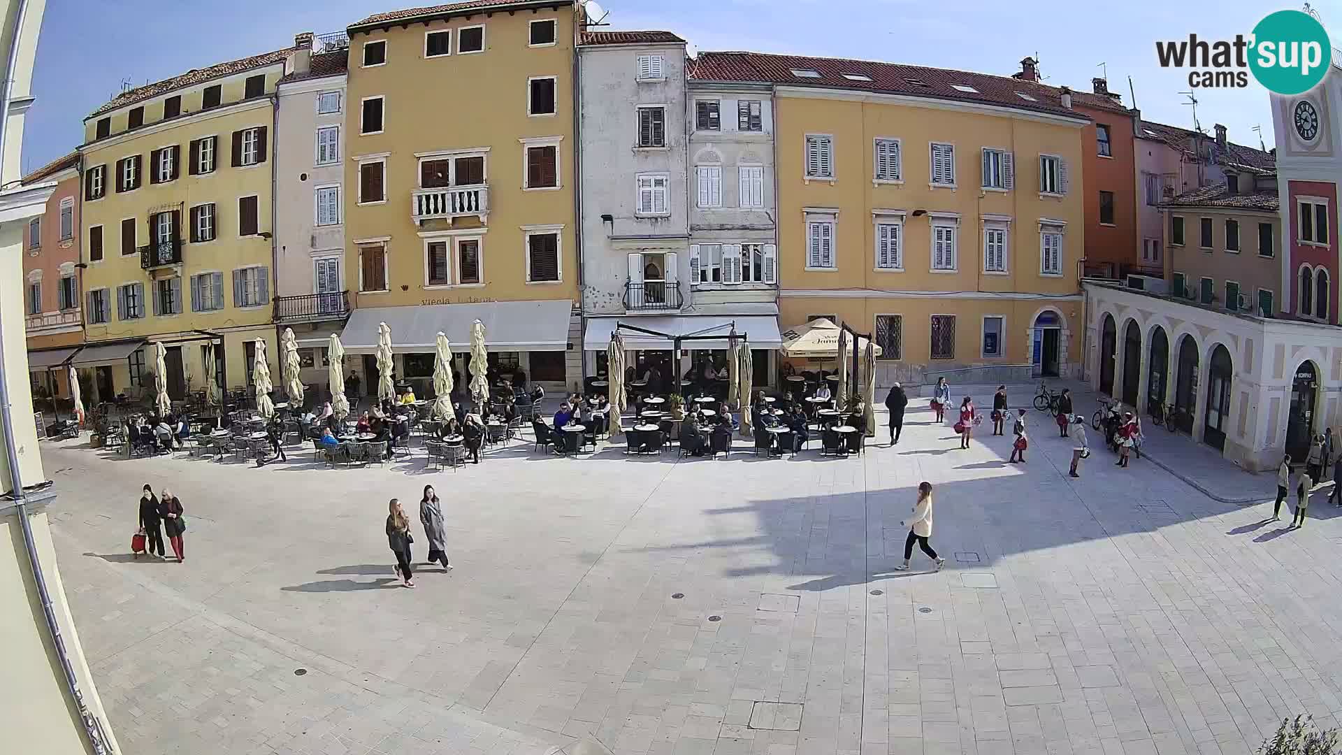 Webcam Rovinj Centre – Place Principale