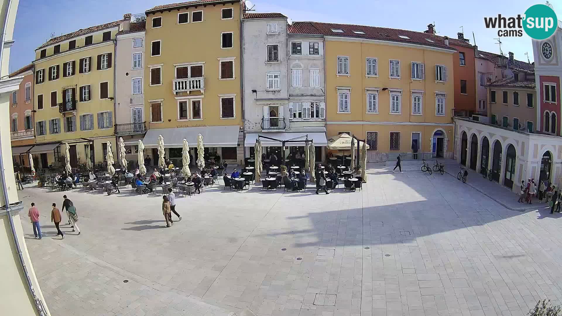 Webcam Rovinj Center – Plaza Principal
