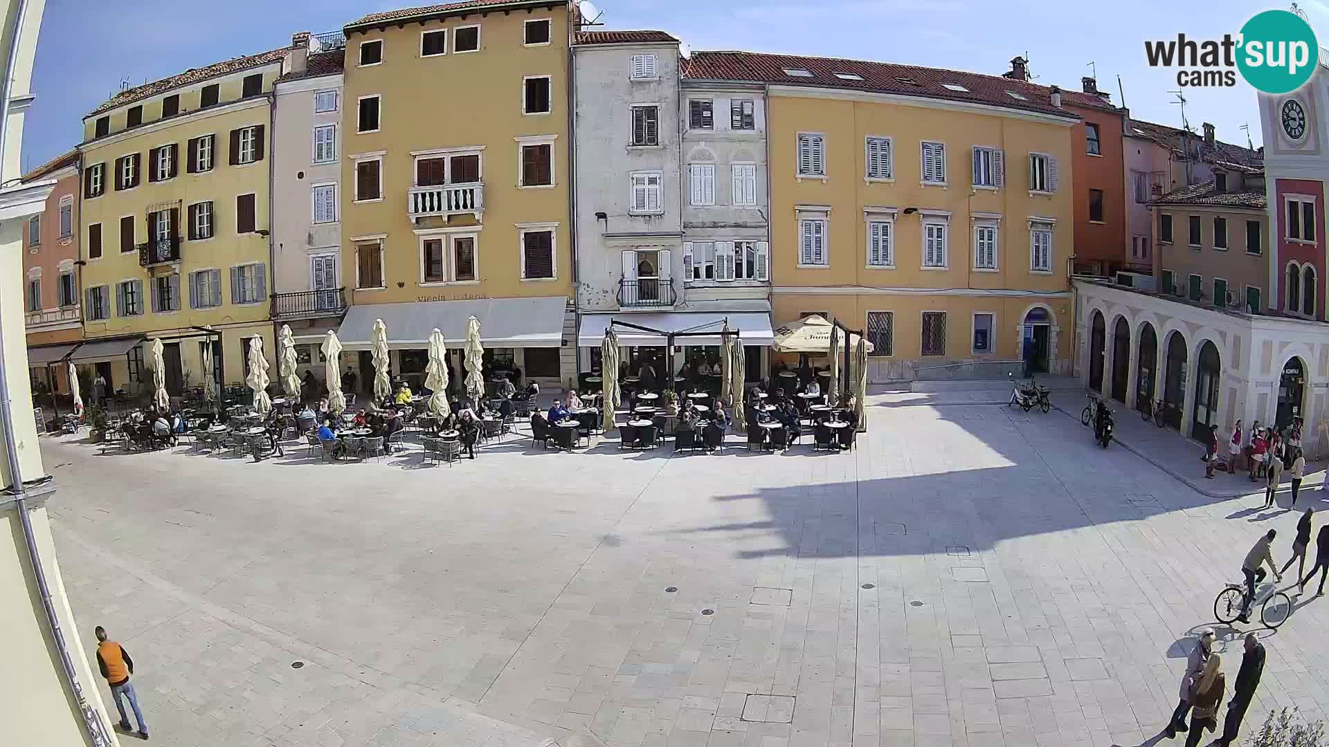 Webcam Rovinj Center – Plaza Principal