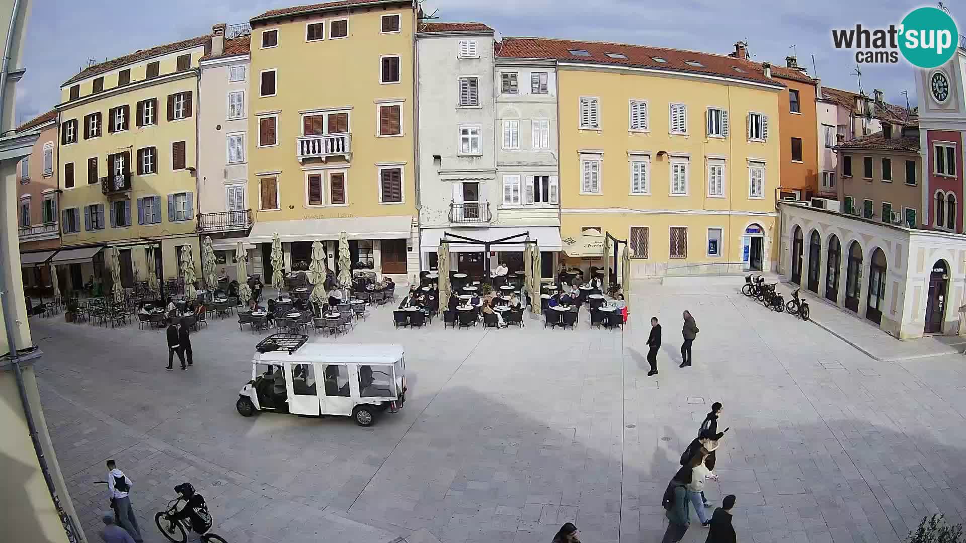 Webcam Rovinj Center – Plaza Principal
