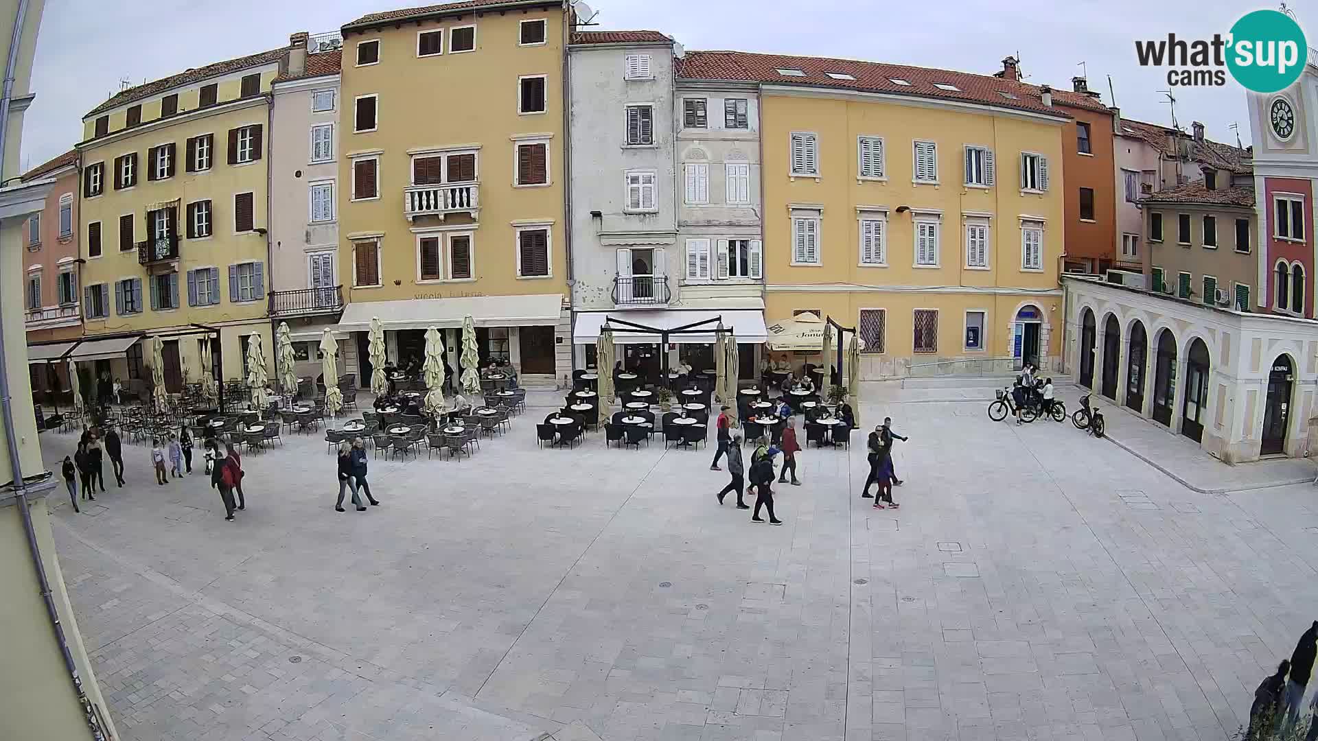 Webcam Rovinj Centre – Place Principale