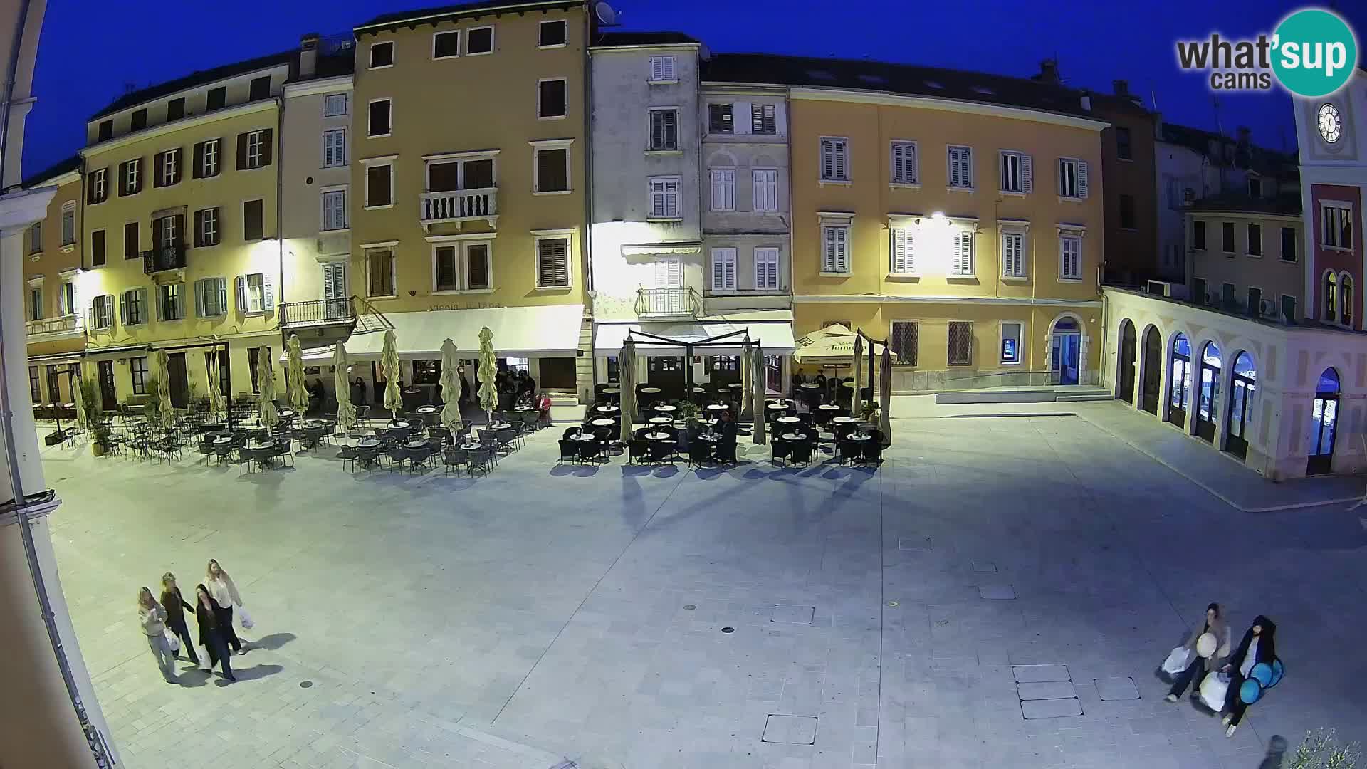 Webcam Rovinj Center – Plaza Principal