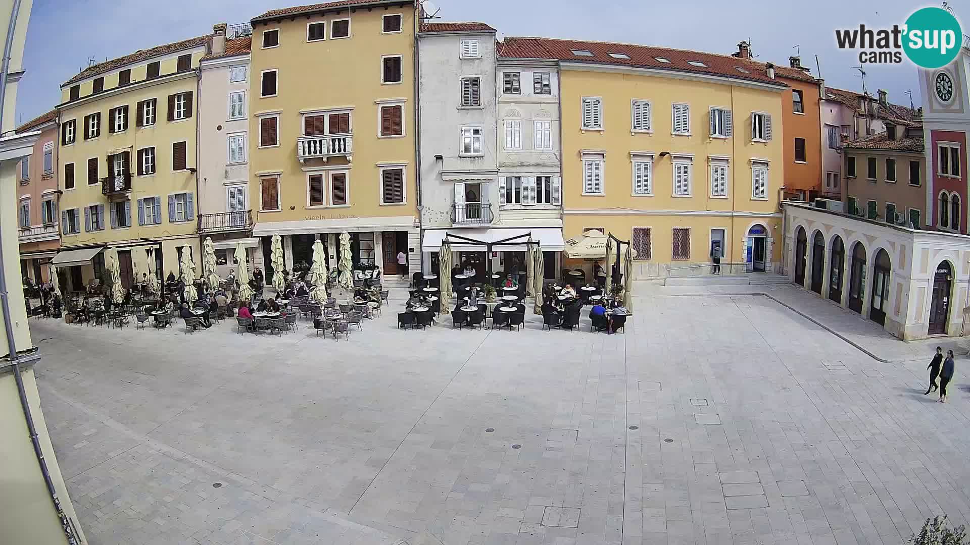 Rovinj Center Webcam – Main Square