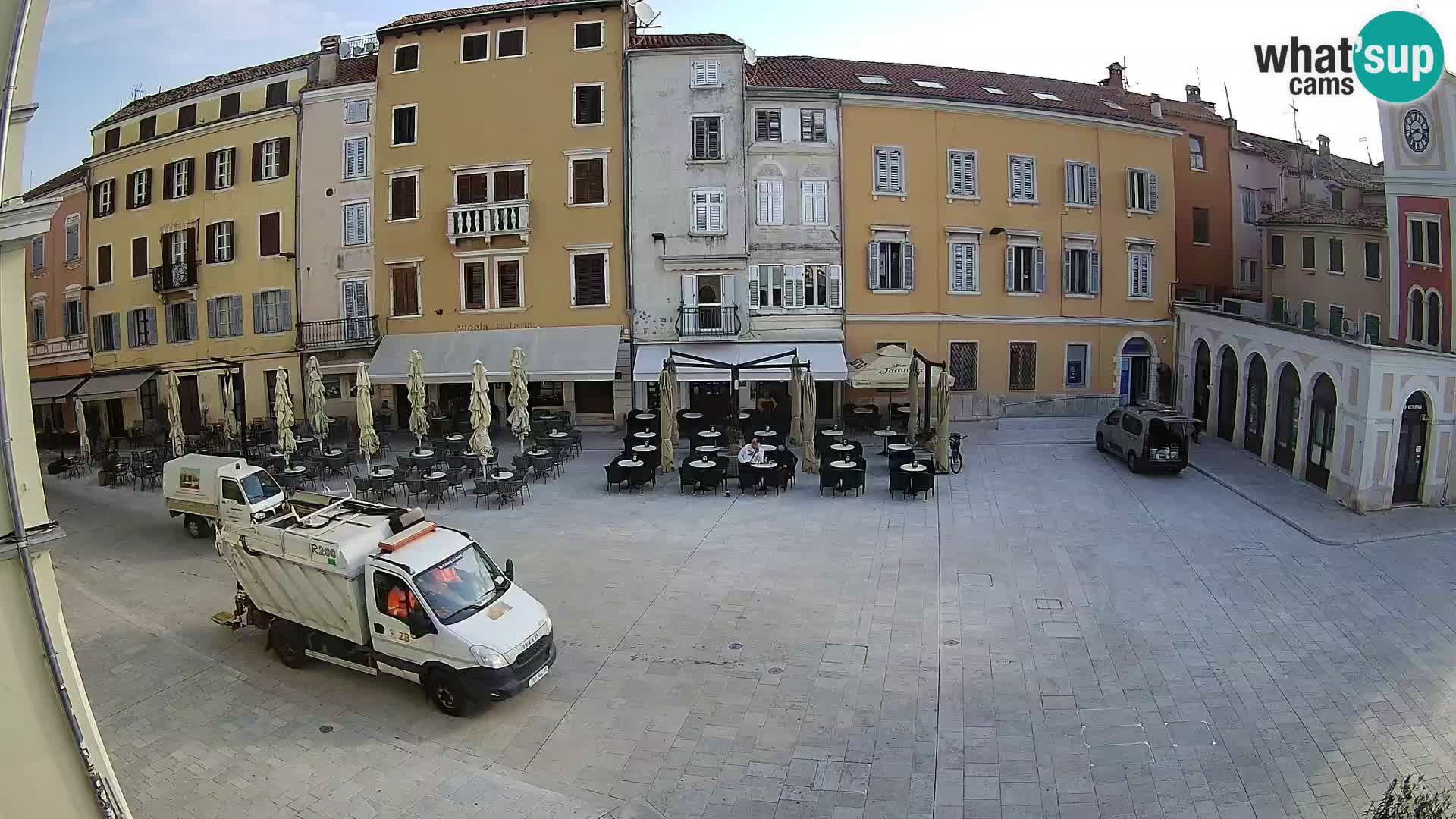 Webcam Rovinj Zentrum – Hauptplatz in Echtzeit