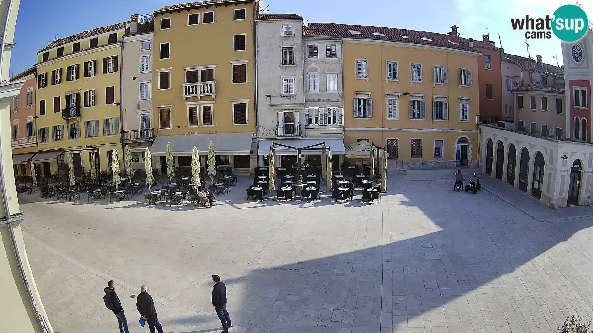 Webcam Rovinj Center – Plaza Principal
