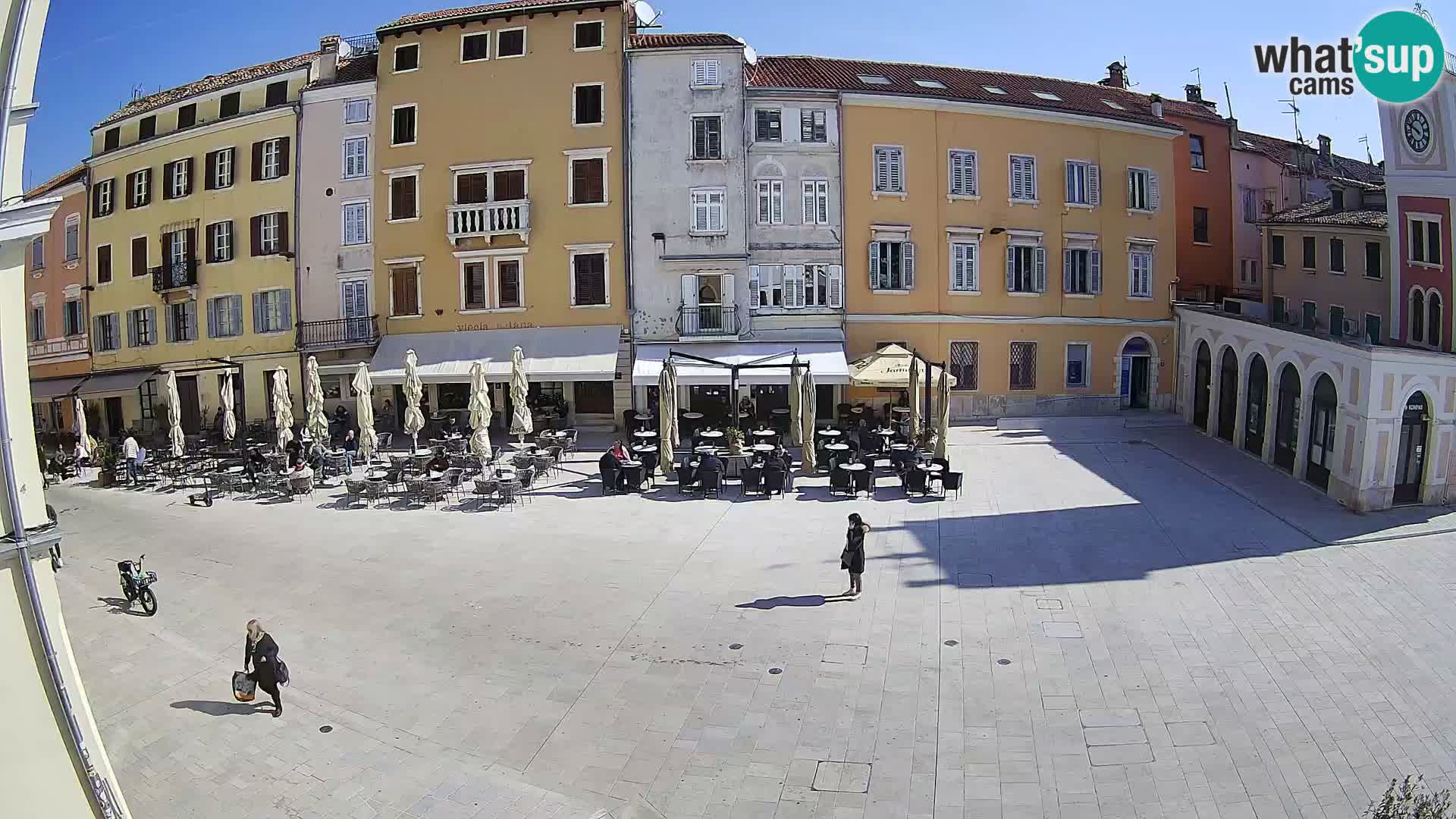 Webcam Rovinj Center – Plaza Principal