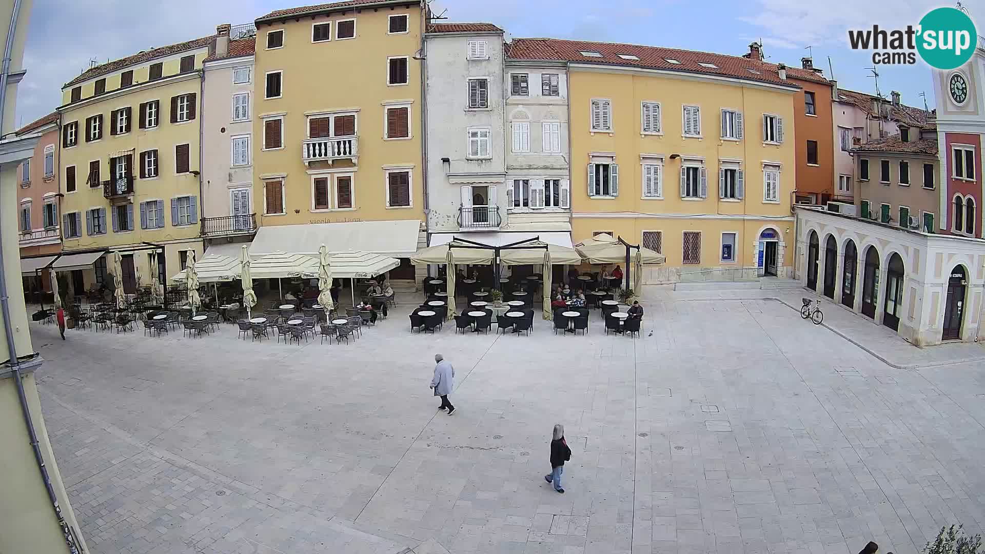 Webcam Rovinj Center – Plaza Principal