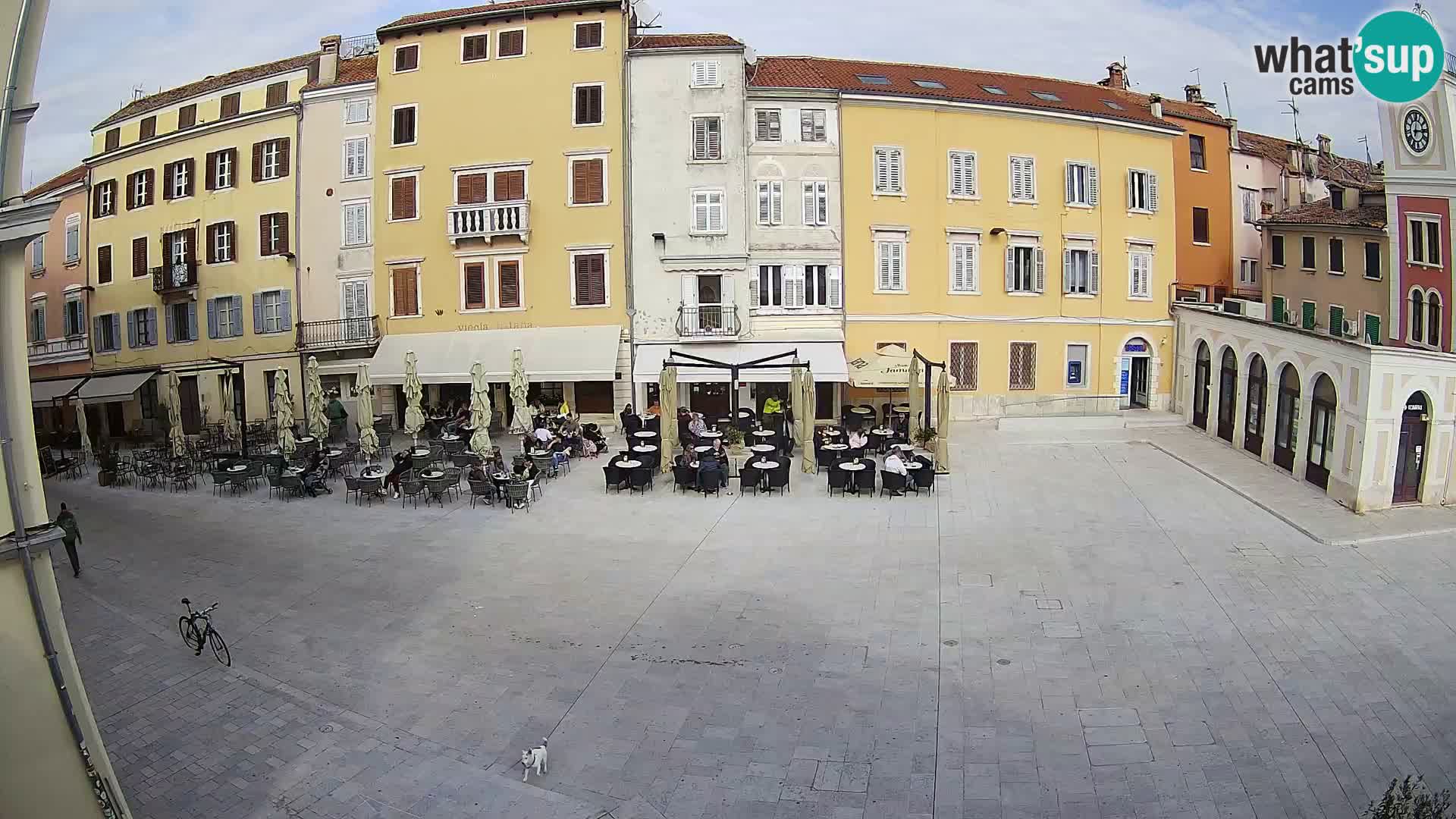 Webcam Rovinj Centre – Place Principale