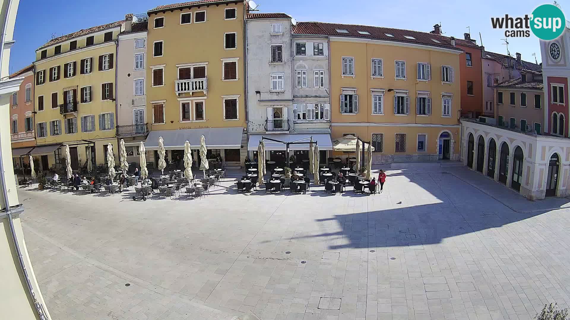Spletna kamera Rovinj Center – Glavni trg