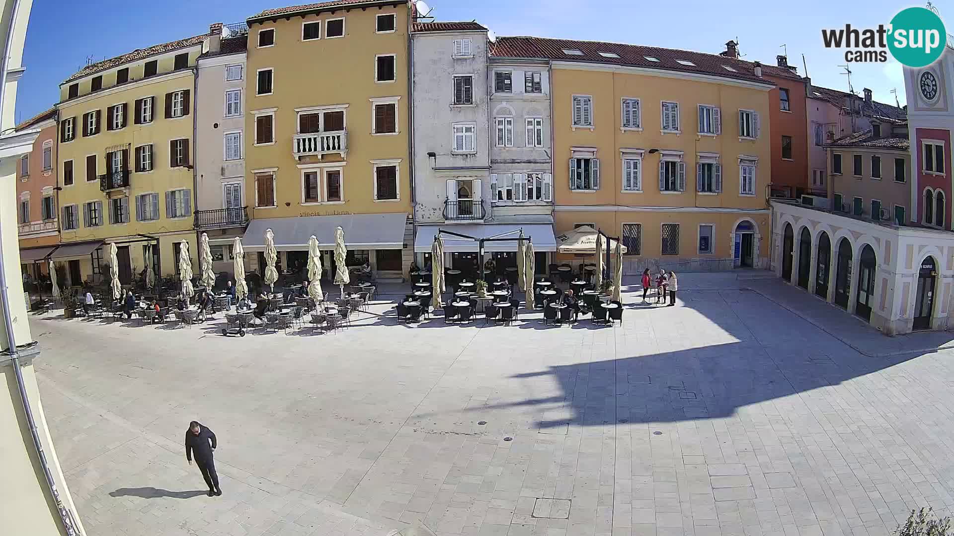 Webcam Rovinj Centre – Place Principale