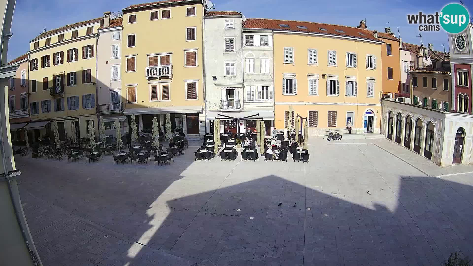 Spletna kamera Rovinj Center – Glavni trg