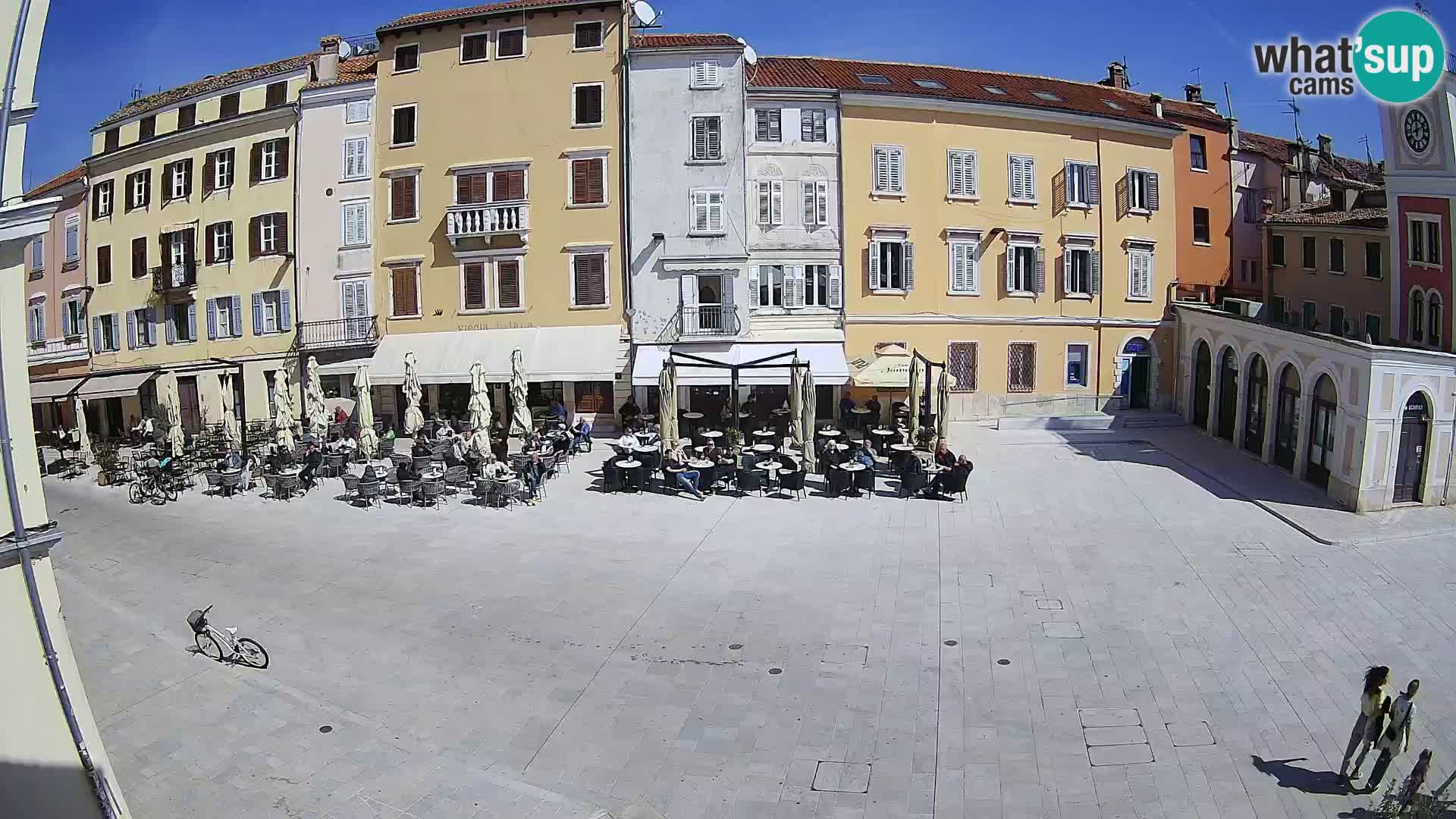 Webcam Rovinj Center – Plaza Principal