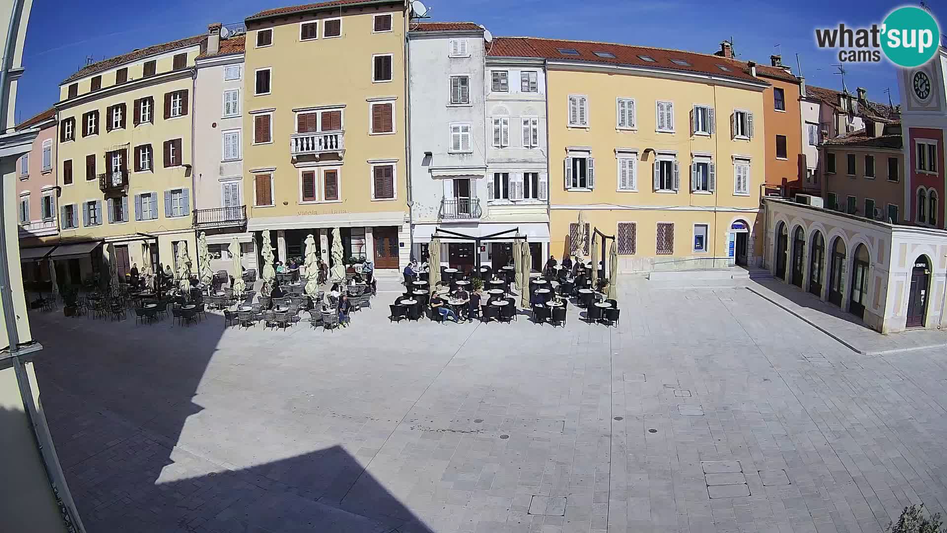 Webcam Rovinj Zentrum – Hauptplatz in Echtzeit