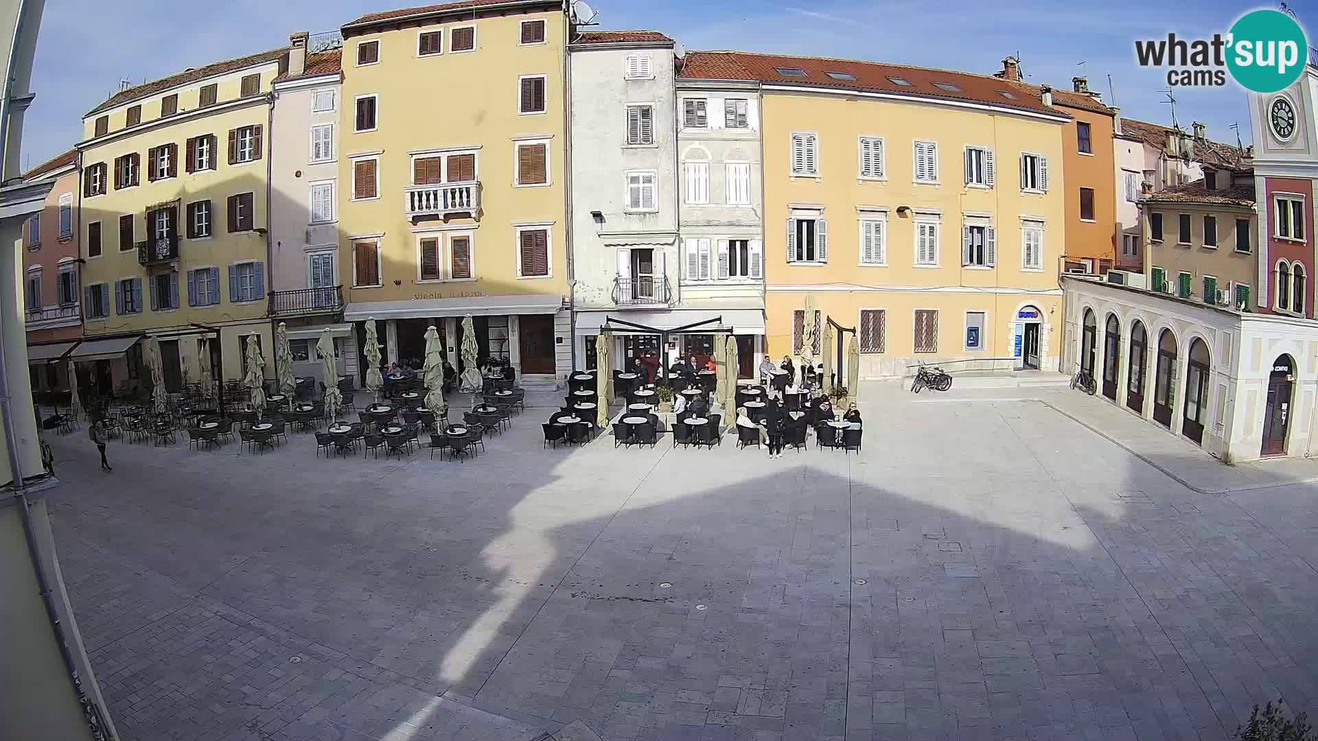 Webcam Rovinj Center – Plaza Principal