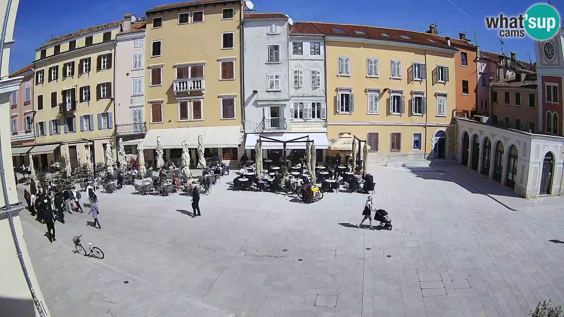 Spletna kamera Rovinj Center – Glavni trg