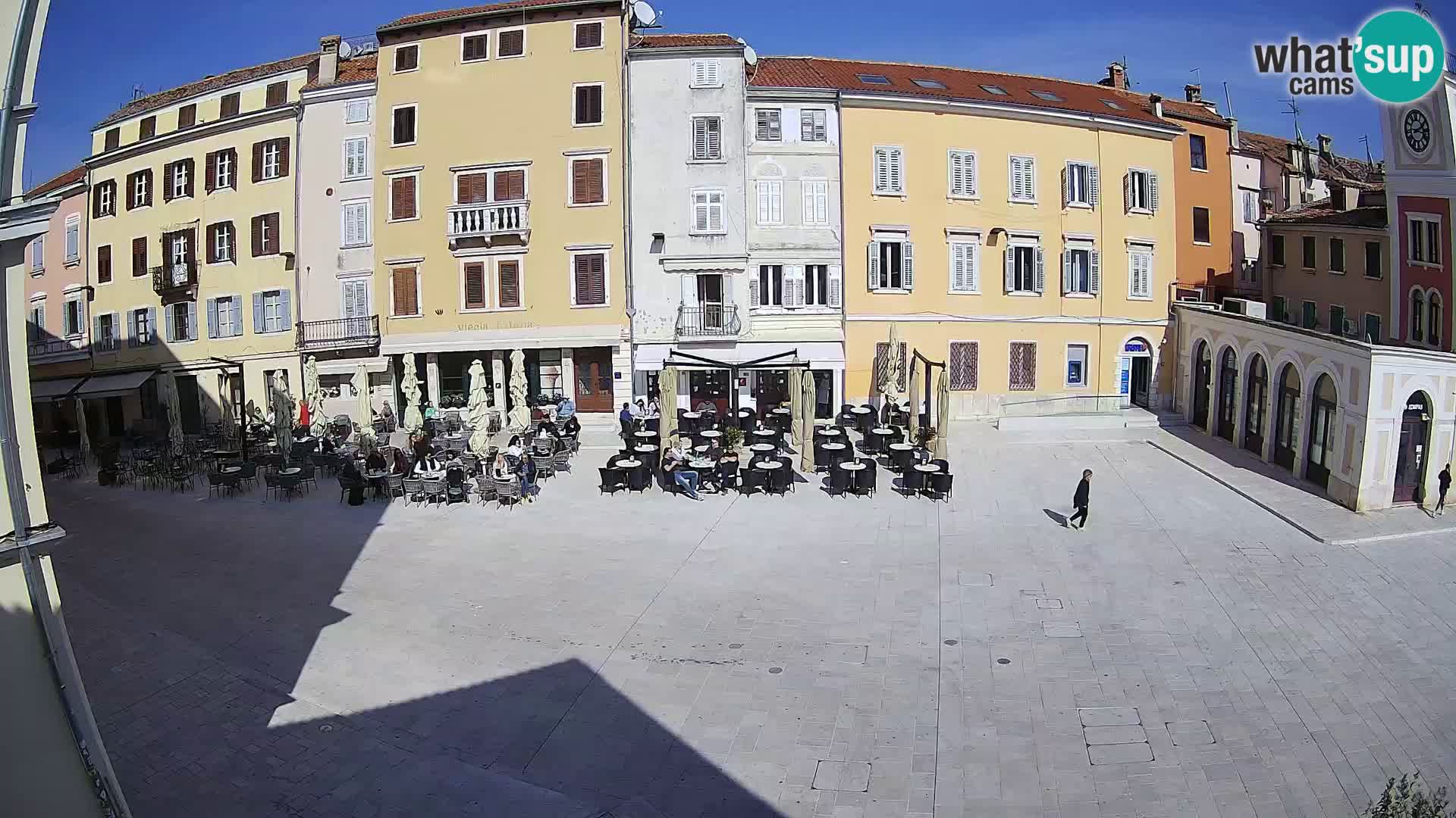 Webcam Rovinj Zentrum – Hauptplatz in Echtzeit