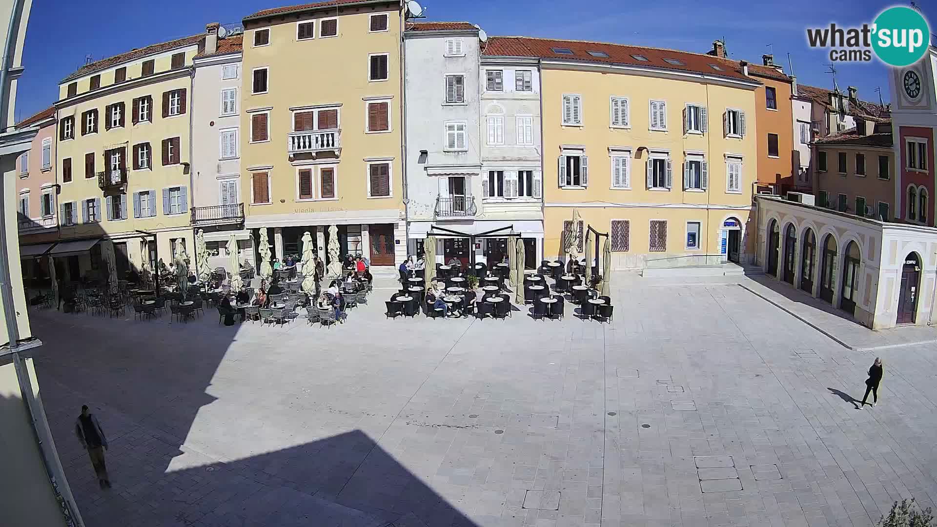 Webcam Rovinj Center – Plaza Principal