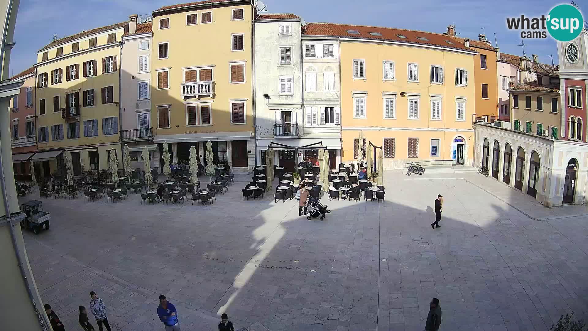 Webcam Rovinj Center – Plaza Principal