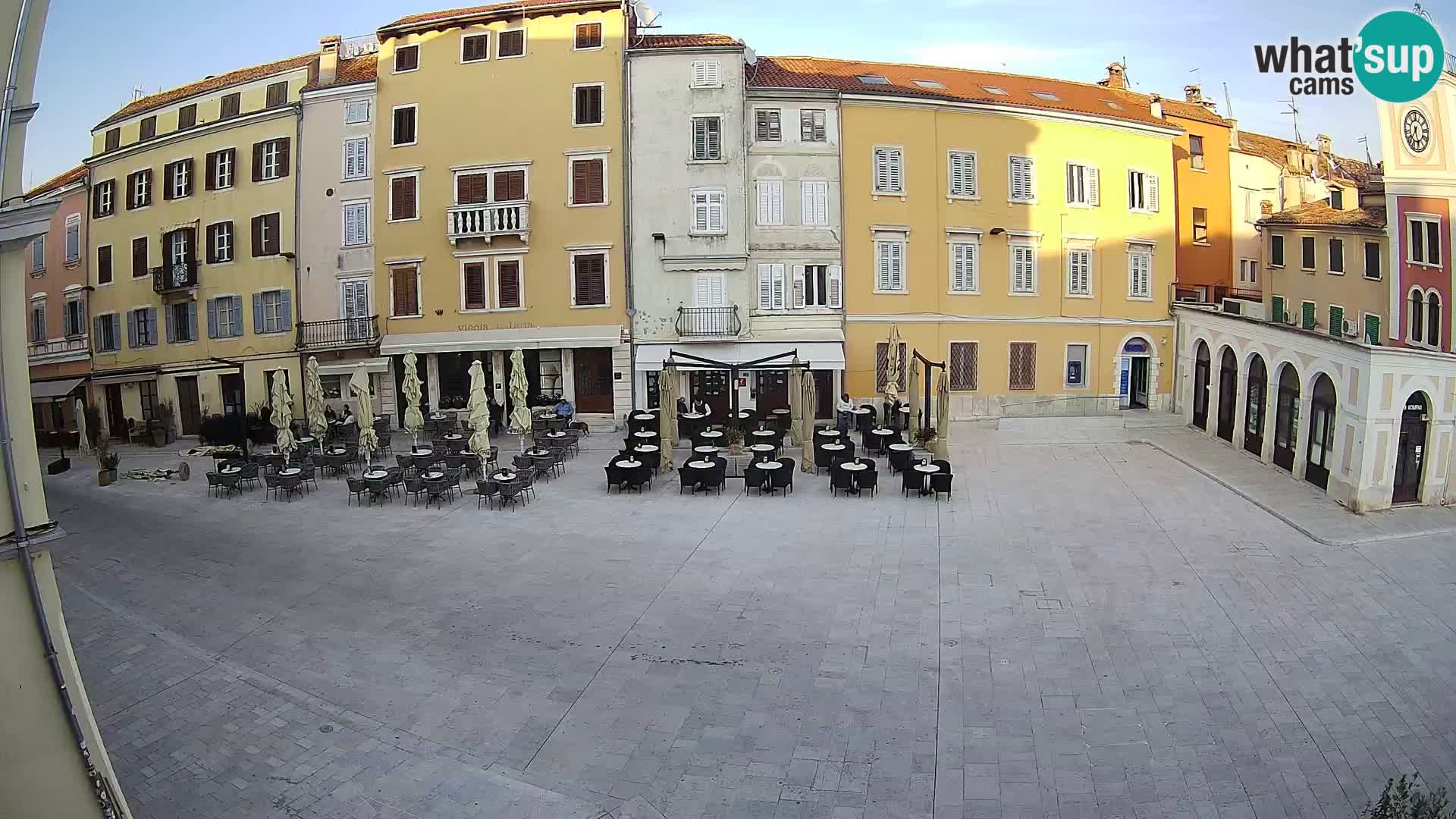 Webcam Rovinj Centre – Place Principale