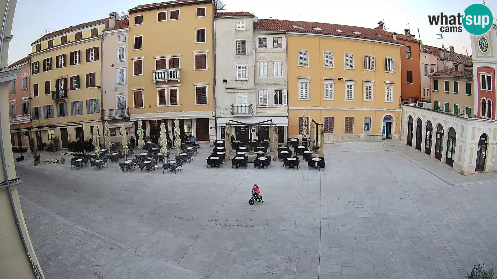 Webcam Rovinj Center – Plaza Principal