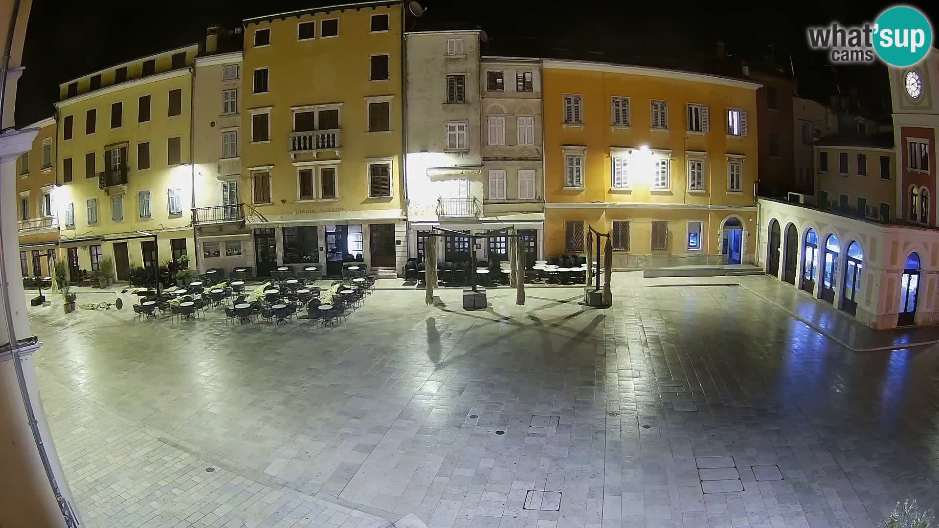 Webcam Rovinj Center – Plaza Principal