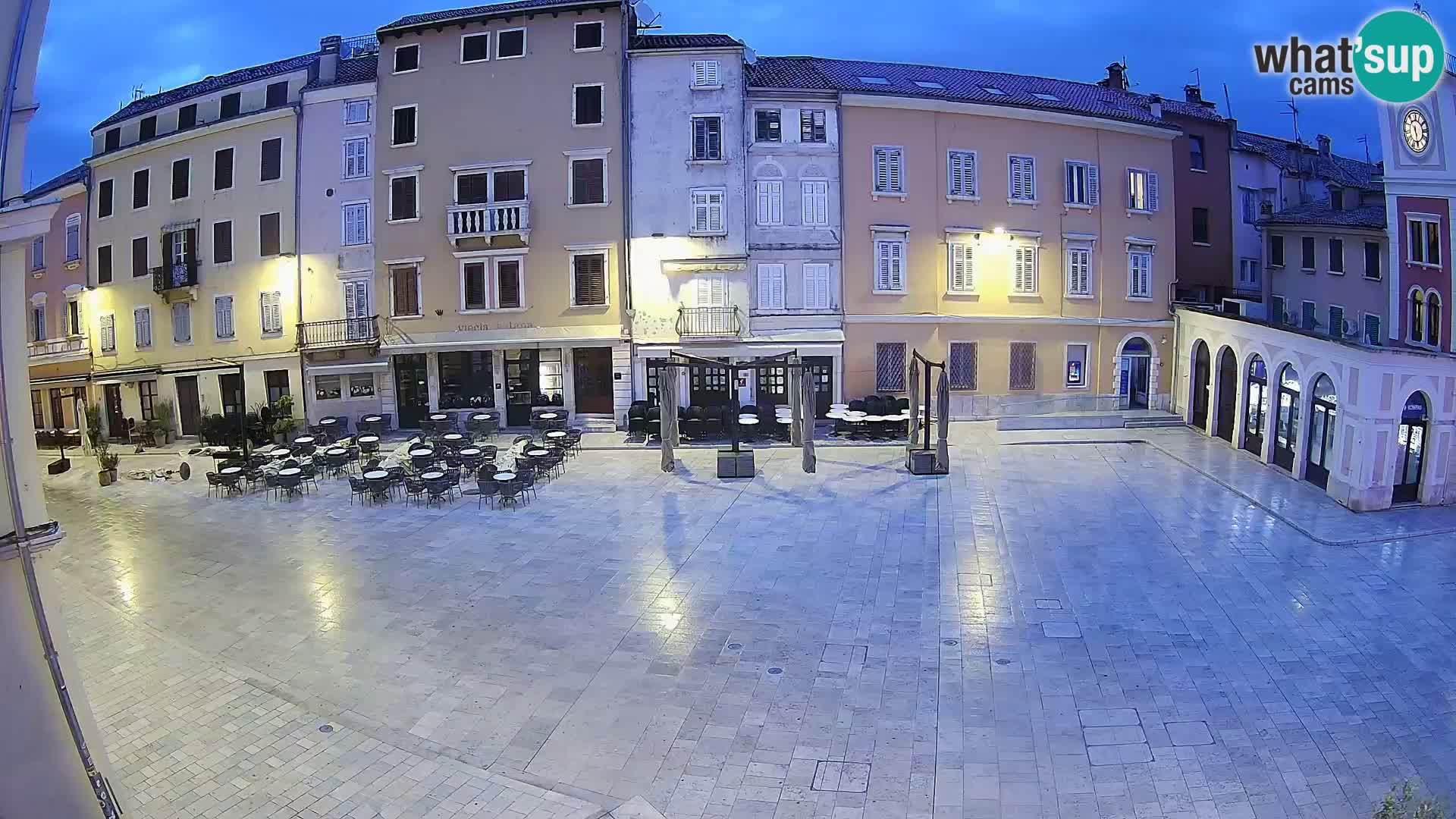 Webcam Rovinj Center – Plaza Principal