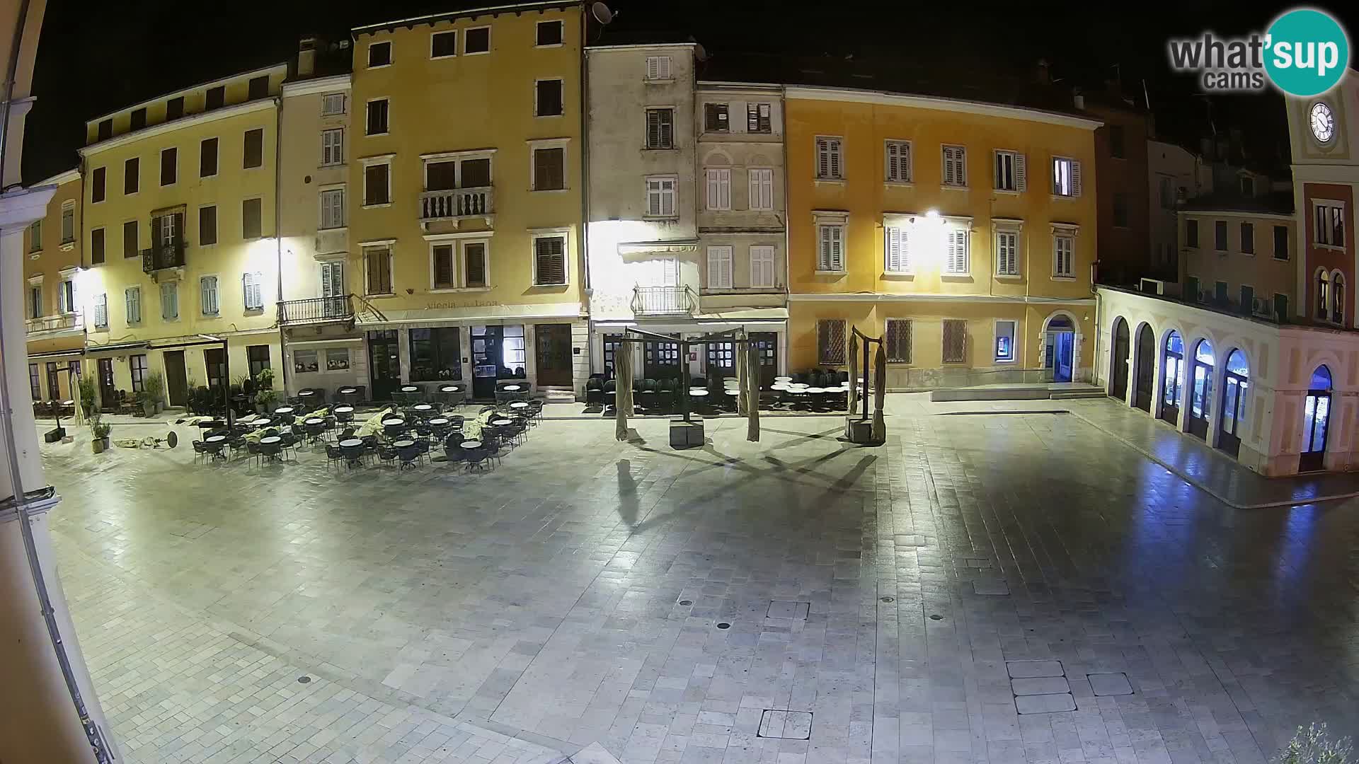 Webcam Rovinj Center – Plaza Principal