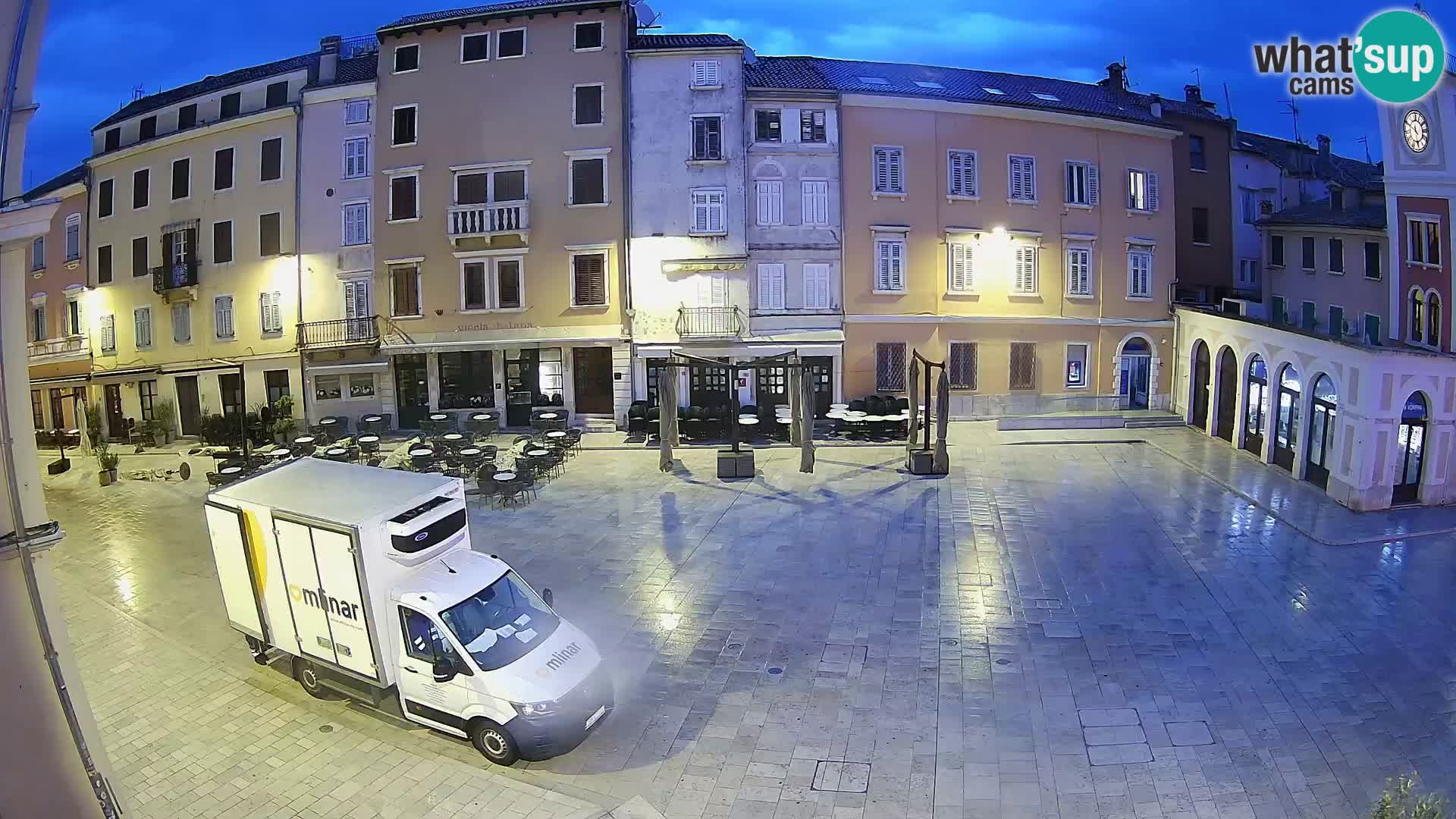 Webcam Rovinj Zentrum – Hauptplatz in Echtzeit