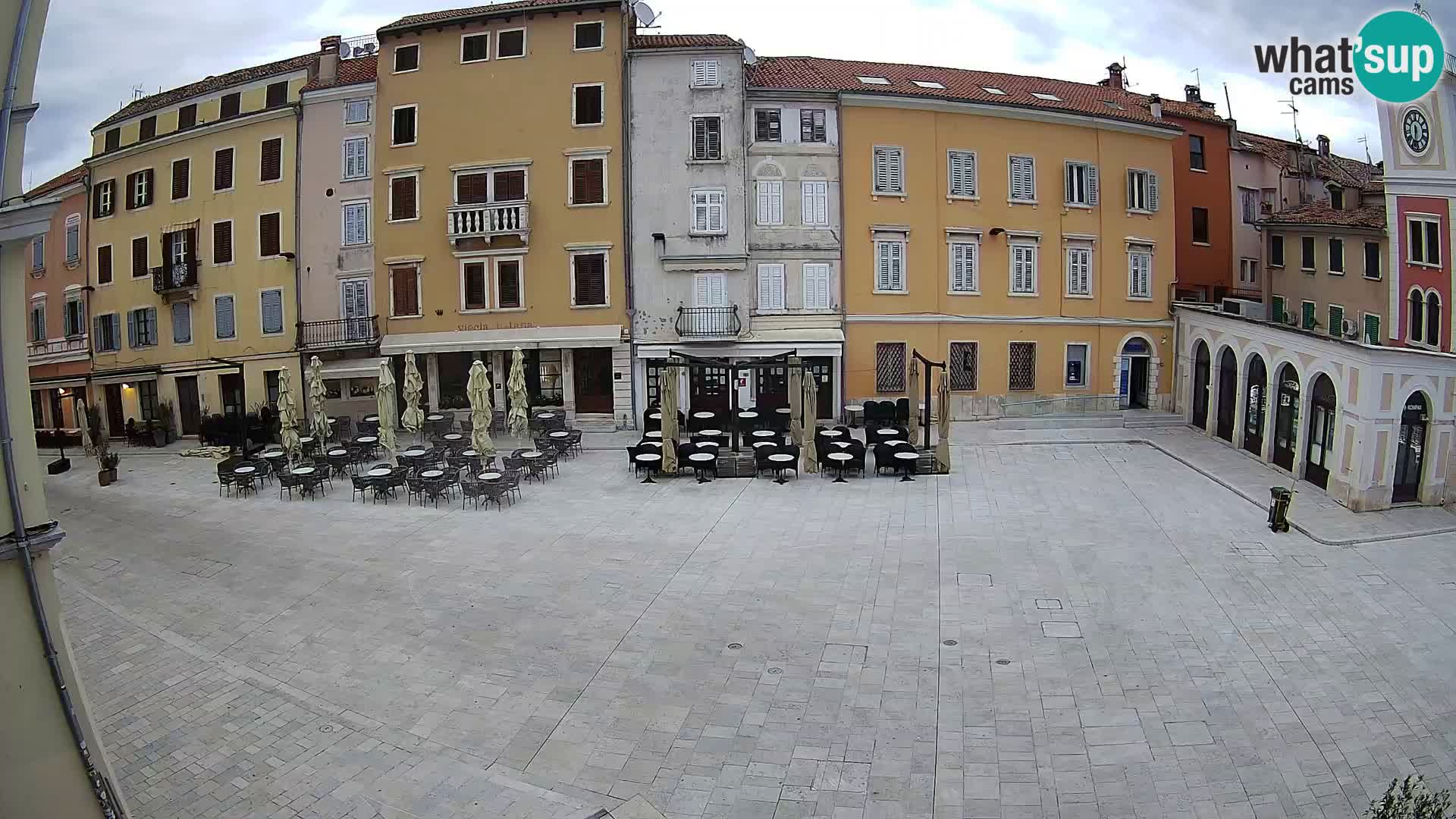 Webcam Rovigno Centro – Piazza Centrale