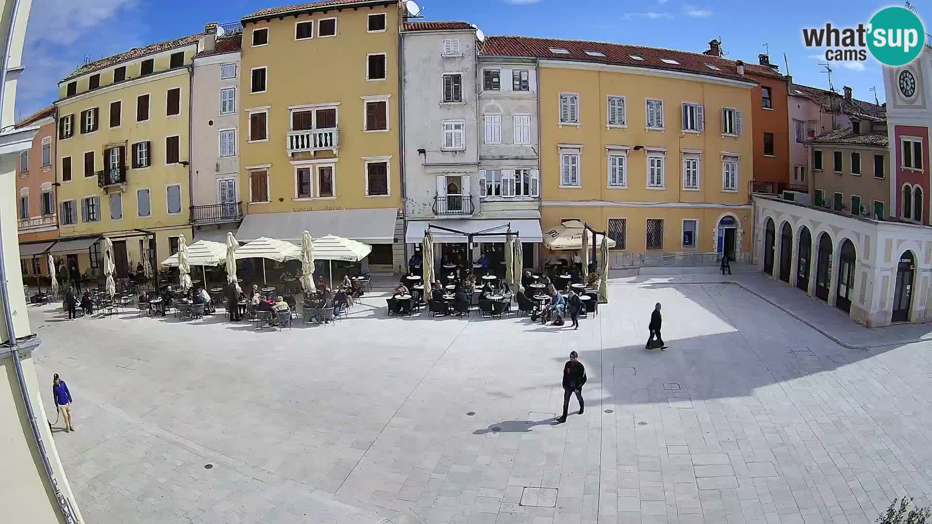 Webcam Rovinj Centre – Place Principale